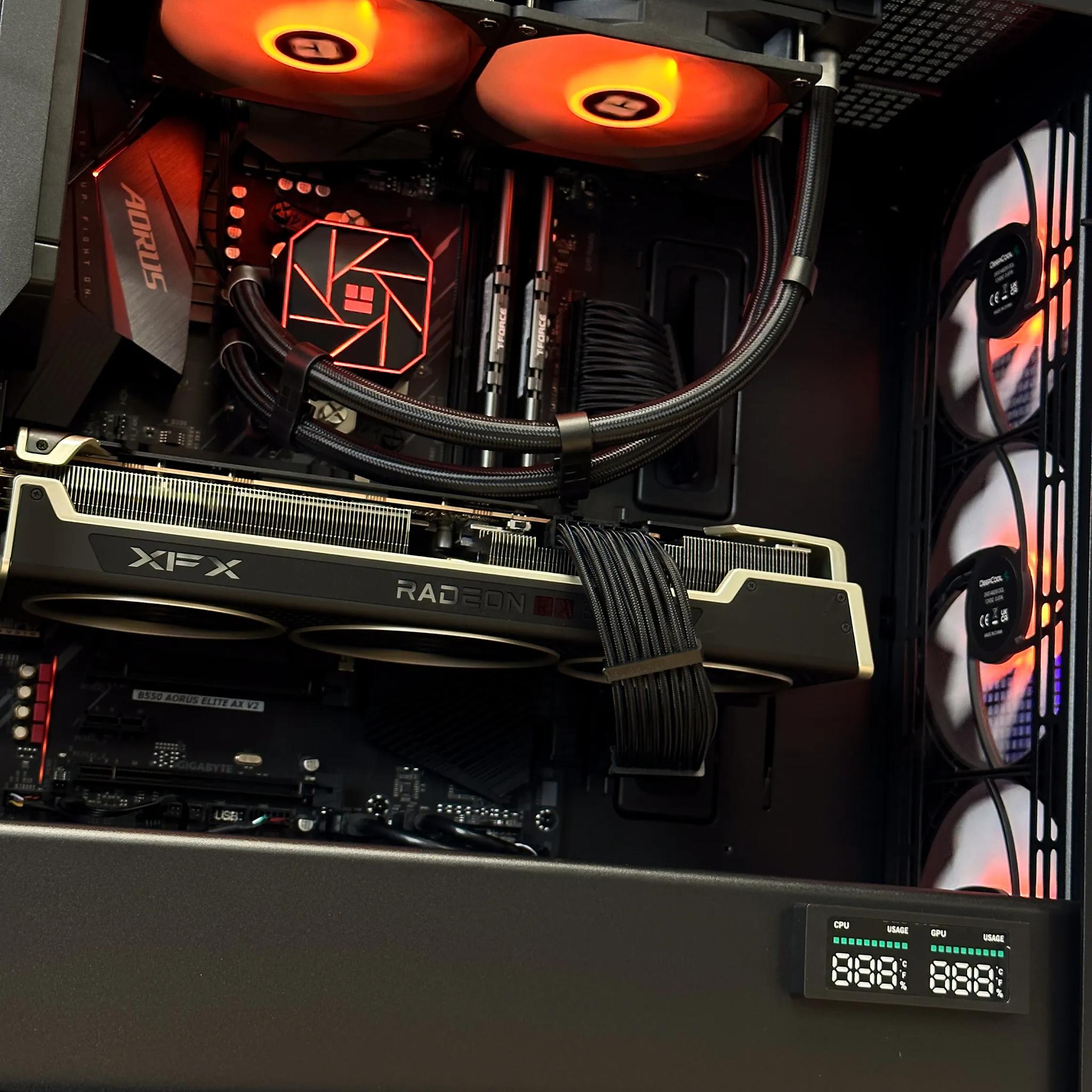 AES Orcus Ryzen 7 5700x 6750XT Gaming PC