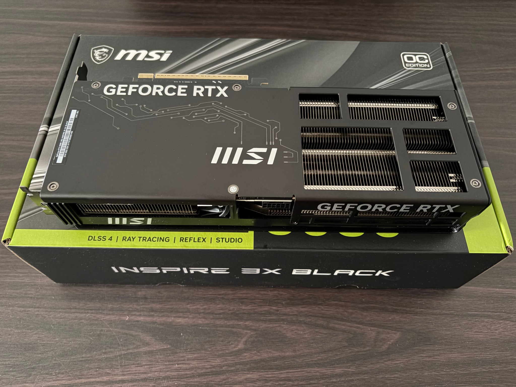 MSI GeForce RTX 5080 16G INSPIRE 3X OC