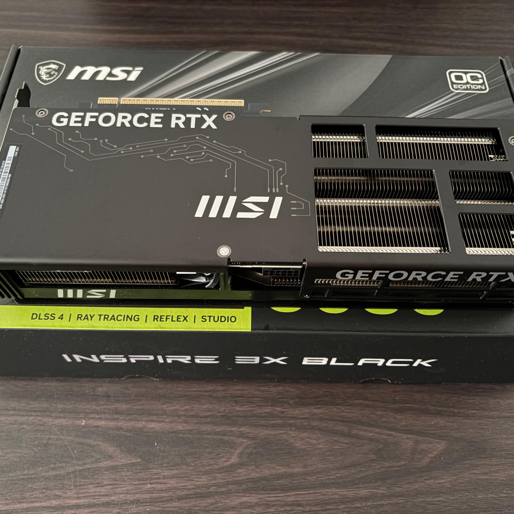 MSI GeForce RTX 5080 16G INSPIRE 3X OC