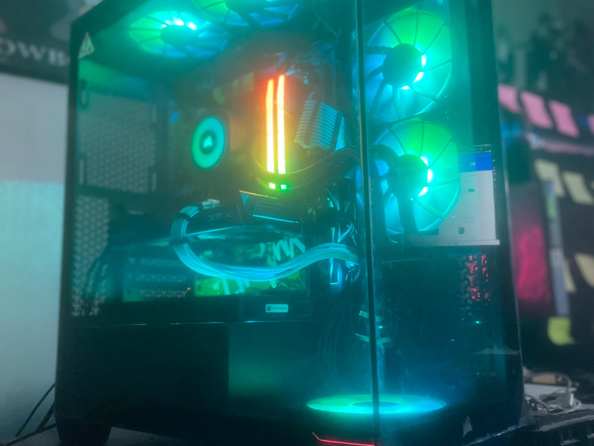 7800X3D + XFX Speedster SWFT RX 7600 Upgradable Built Pc