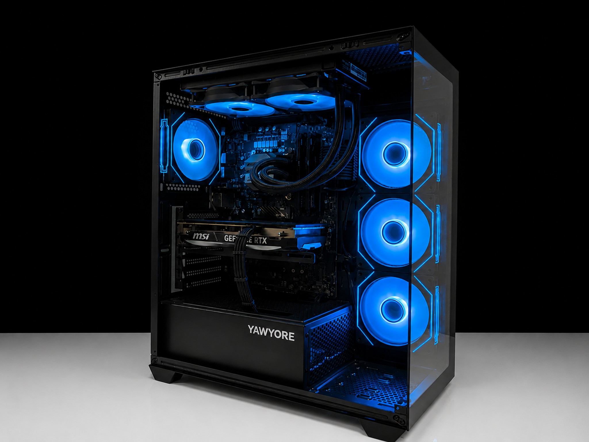 4k/1440p Gaming PC | RTX 4070 | i7-13700f | 32GB RAM | 3TB STORAGE | WIFI+BT