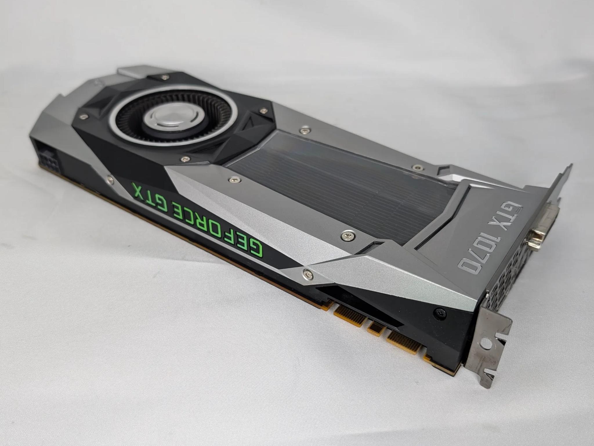 NVIDIA GEFORCE GTX 1070 FOUNDERS EDITION GRAPHICS CARD