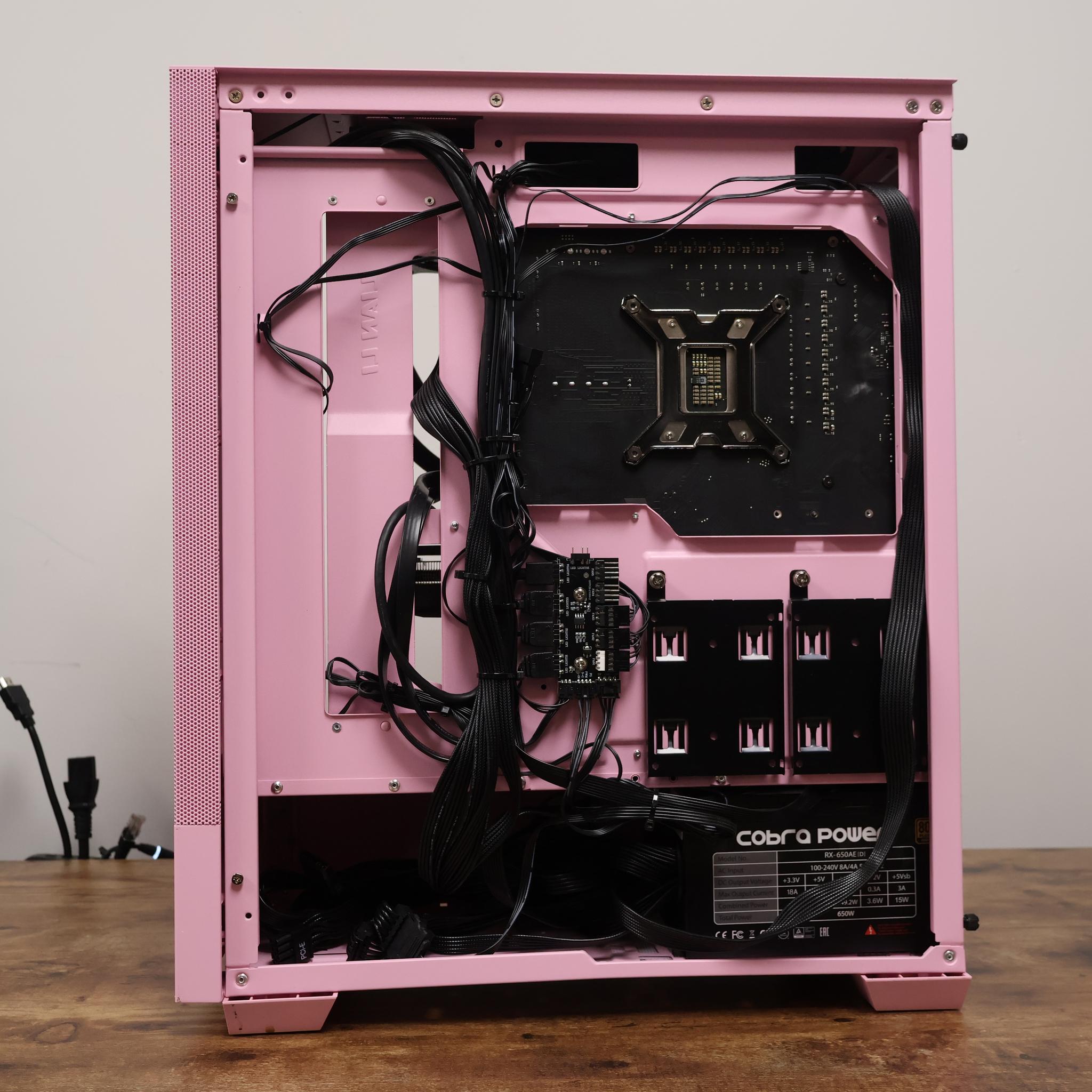 Pink RTX 5060 Ti Gaming PC – Intel i5-14600K | 32GB DDR5 | 1TB M.2 | 1440p Gaming