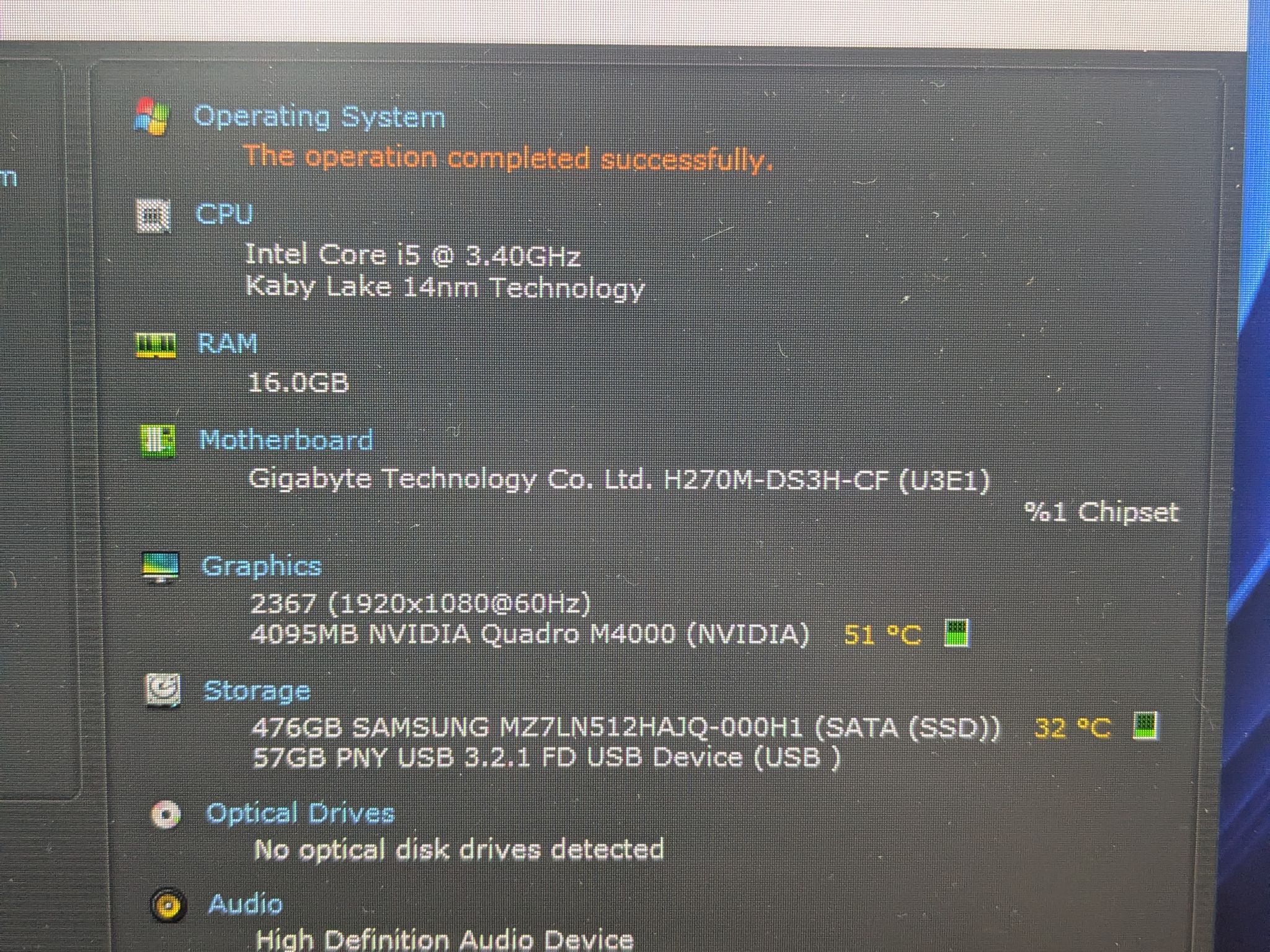 Windows 11 | 180 Day Warranty | i5-7500, 16GB RAM, 480GB SSD, 8GB Nvidia, Win11, WiFi