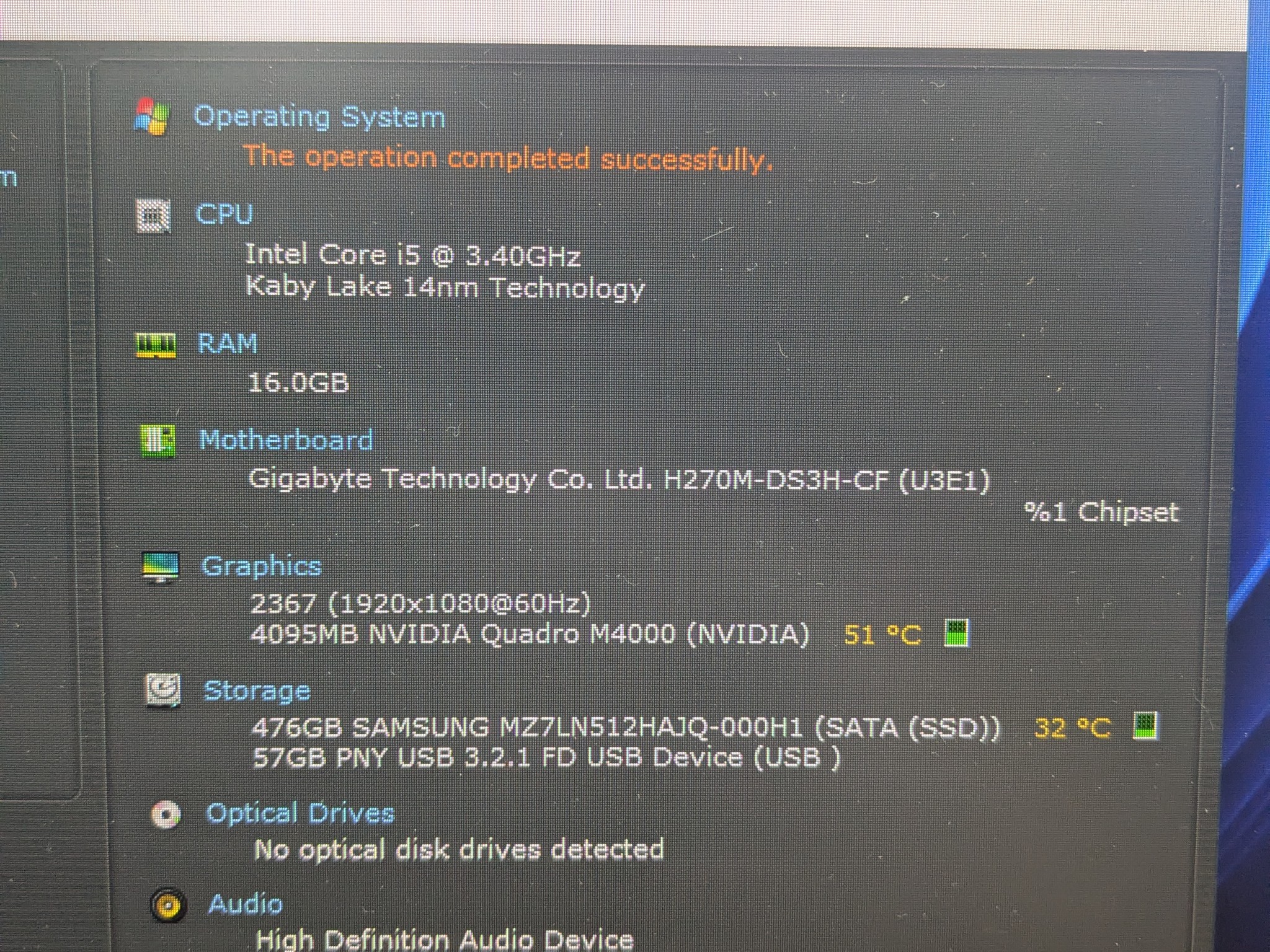 Windows 11 | 180 Day Warranty | i5-7500, 16GB RAM, 480GB SSD, 8GB Nvidia, Win11, WiFi
