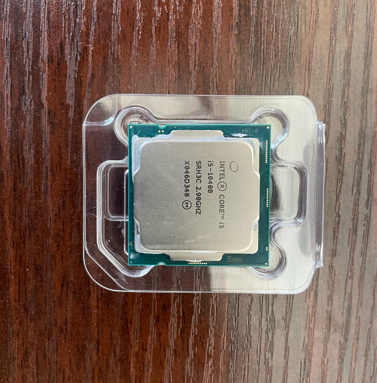 Intel i5-10400, 6 cores, 12 threads, 2.9 GHZ Base, 4.3 GHZ Boost, Hyperthreading and Virtualization