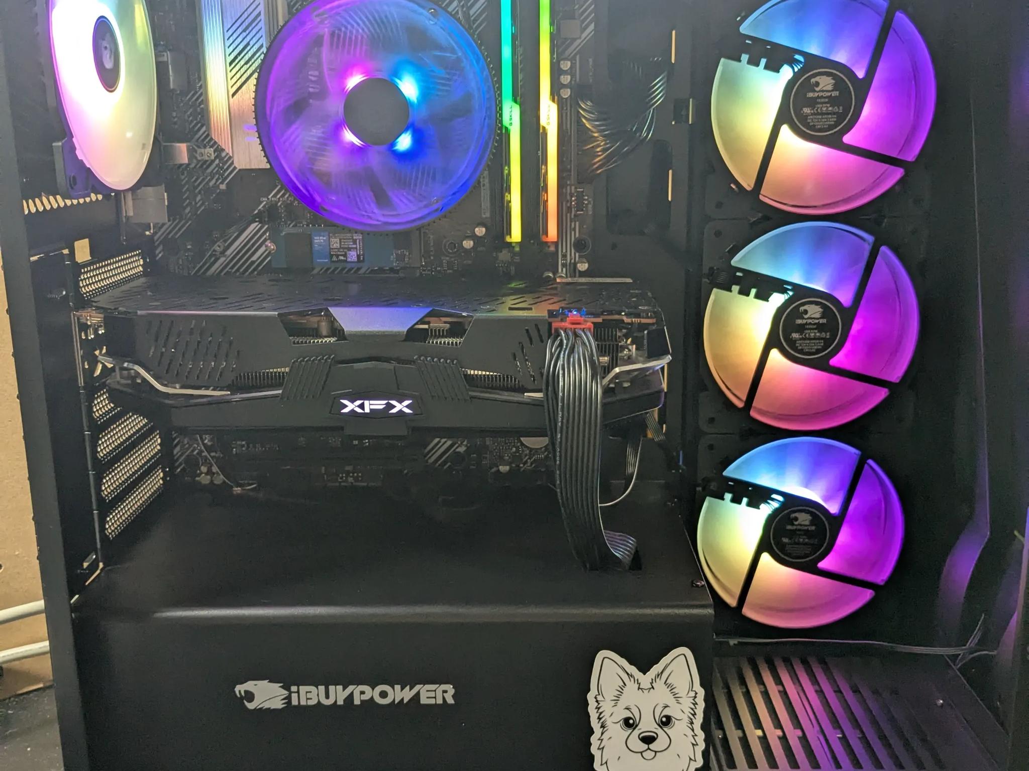 220 FPS Fortnite | 180 Day Warranty | RGB! Ryzen 5 5500, 16GB RAM, RX 5600 XT 6GB, 512GB SSD, Win11