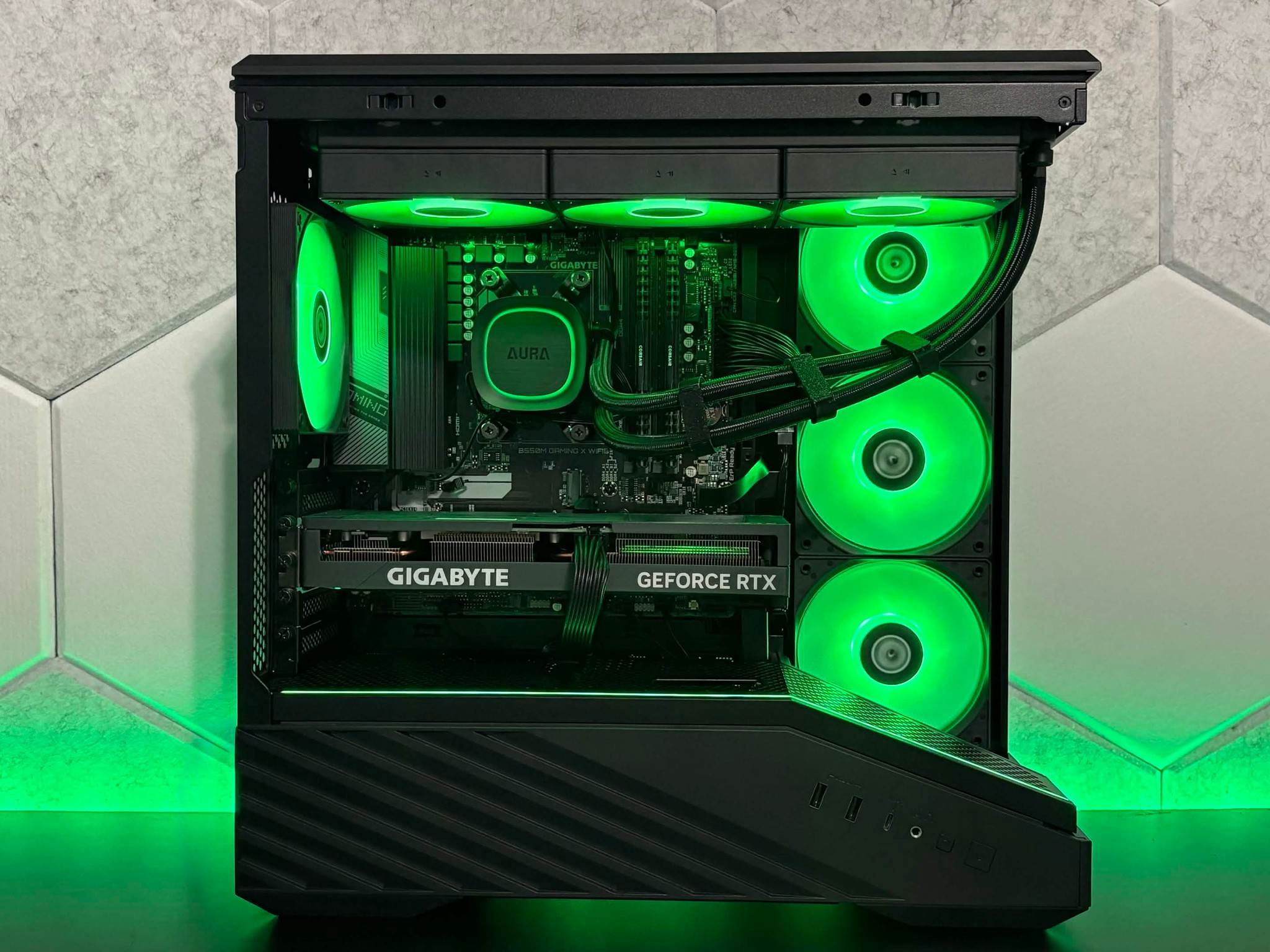💚 RTX 4060 Ti | Ryzen 7 5800x 💚 | 16GB DDR4 | 1TB NVMe | WIFI 6 | 1080p/1440p Gaming PC