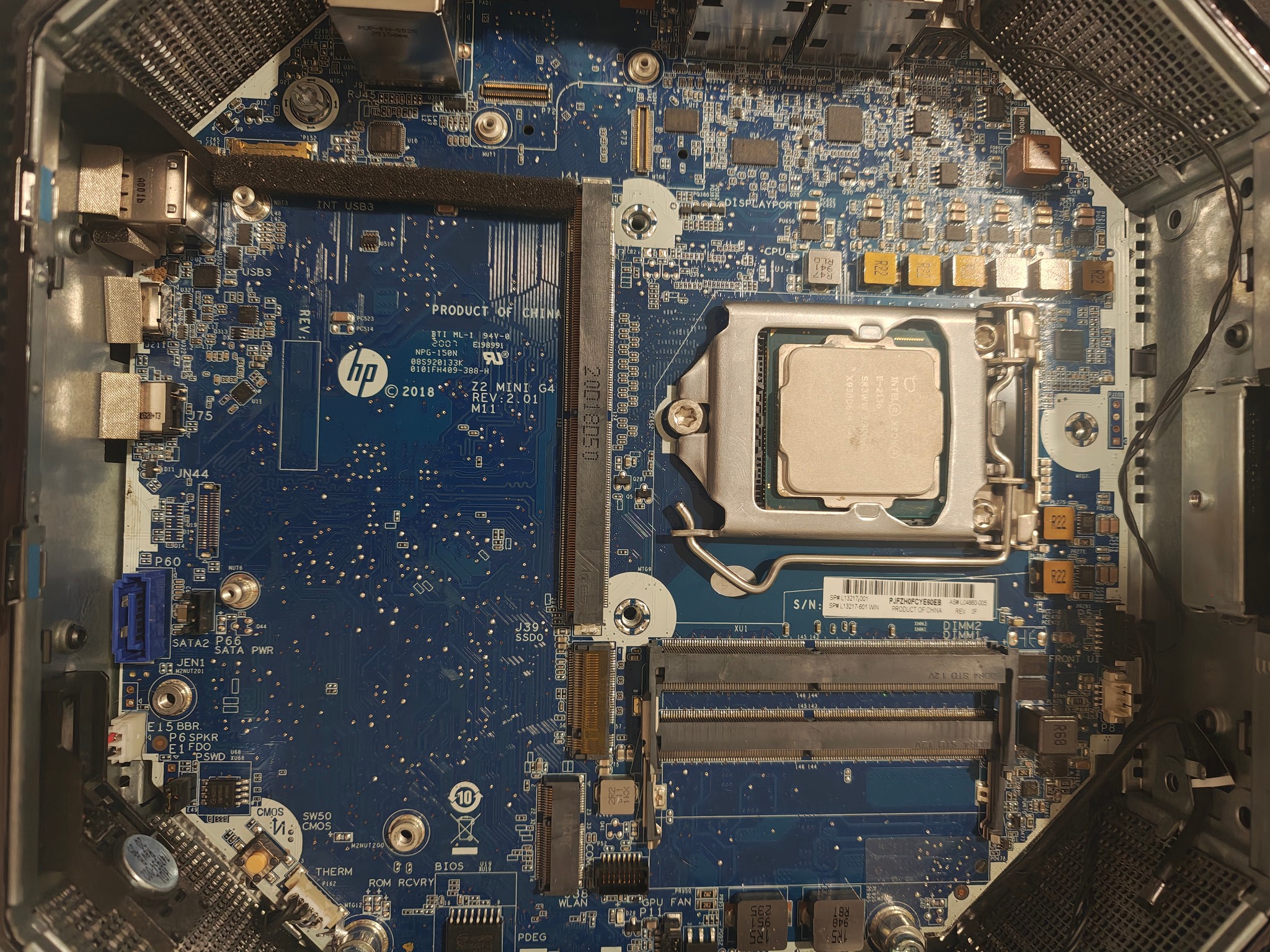 HP Z Mini Workstation G4 with Motherboard & Processor