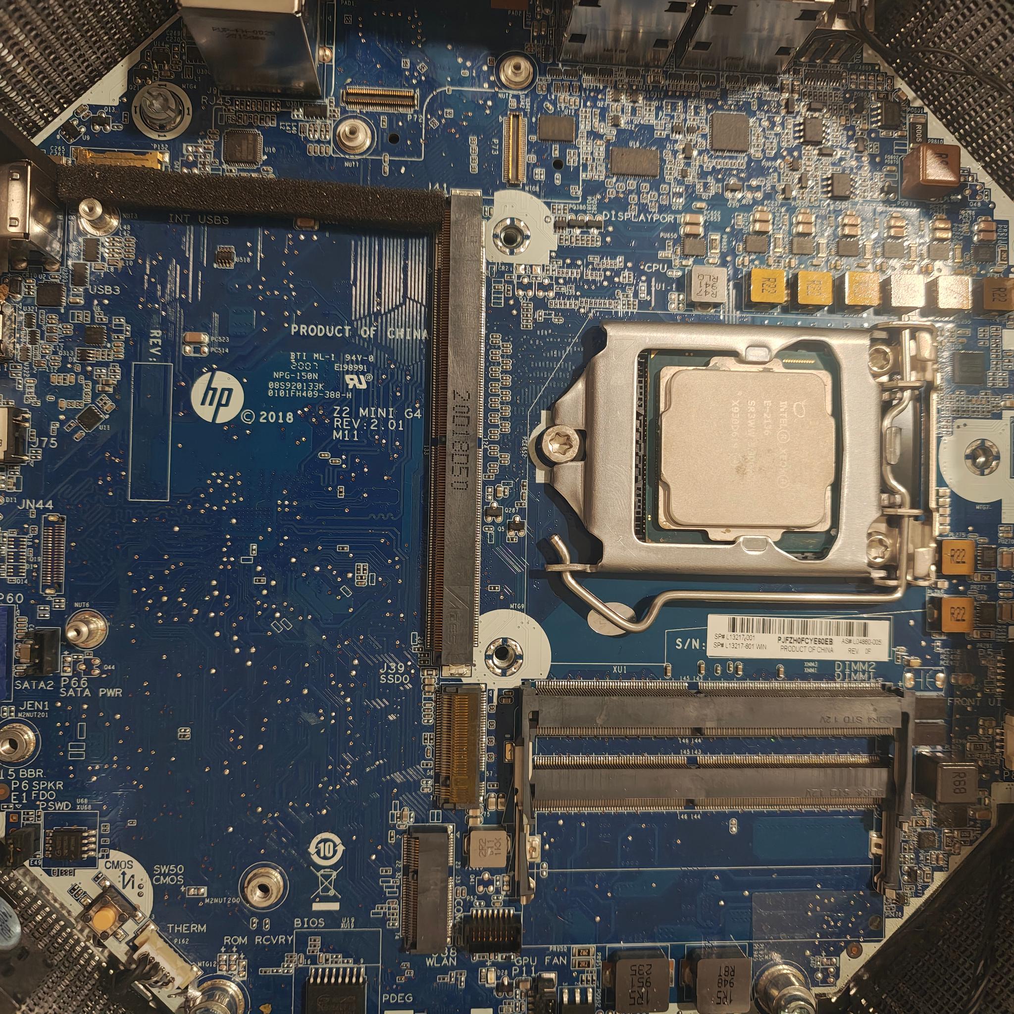 HP Z Mini Workstation G4 with Motherboard & Processor
