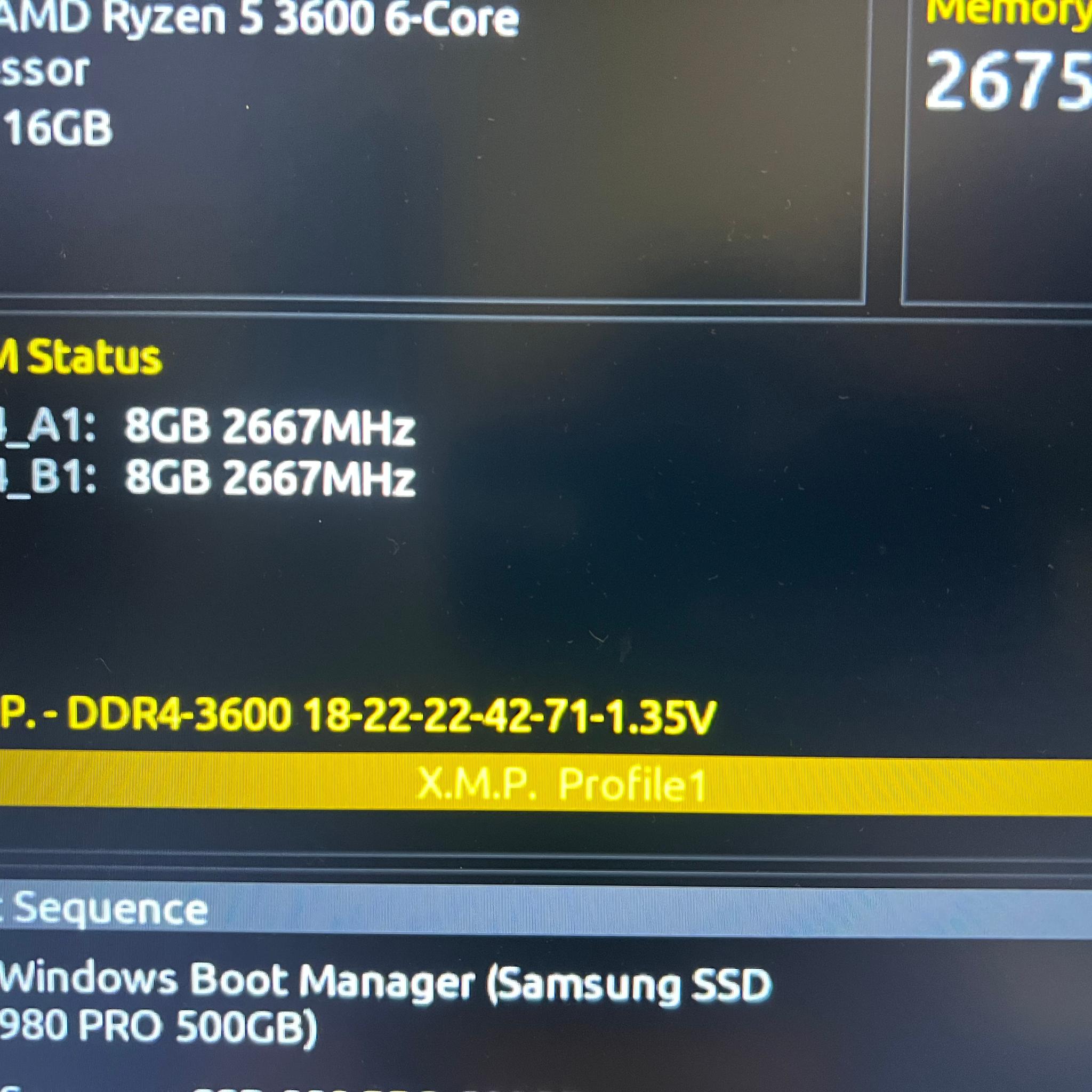 16GB (2x8GB) DDR4-3600MHz CL18 Thermaltake RGB White RAM Memory