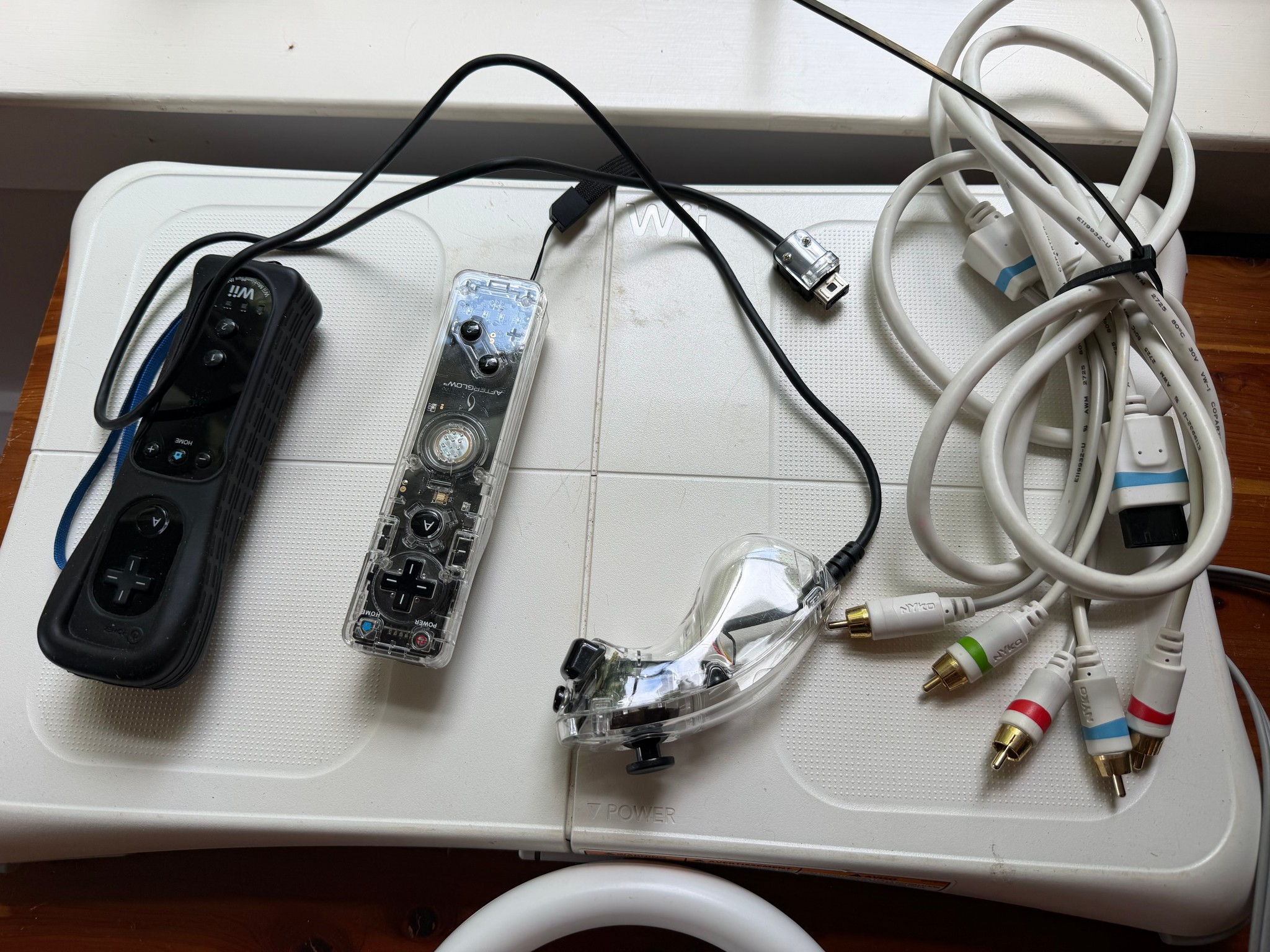 Modded Wii+gamecube controllers