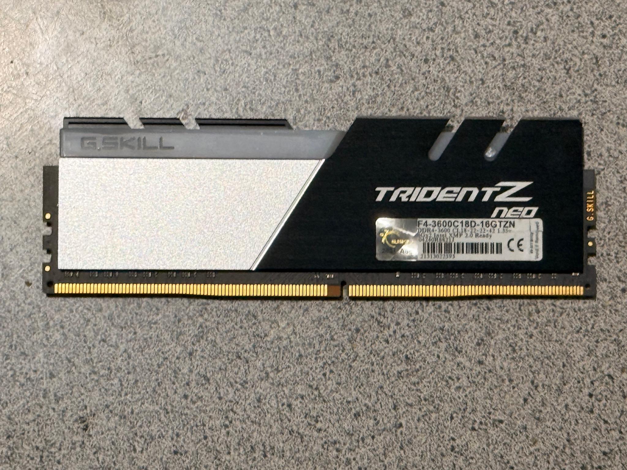 Trident Z Neo 16GB DDR4 (2x8) - 3600 CL18