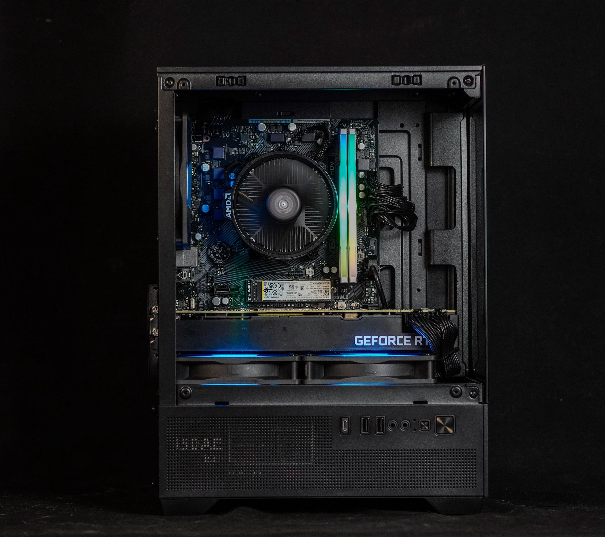 Clean Gaming PC - Ryzen 5 5500 | RTX 3070 8GB | 16GB DDR4