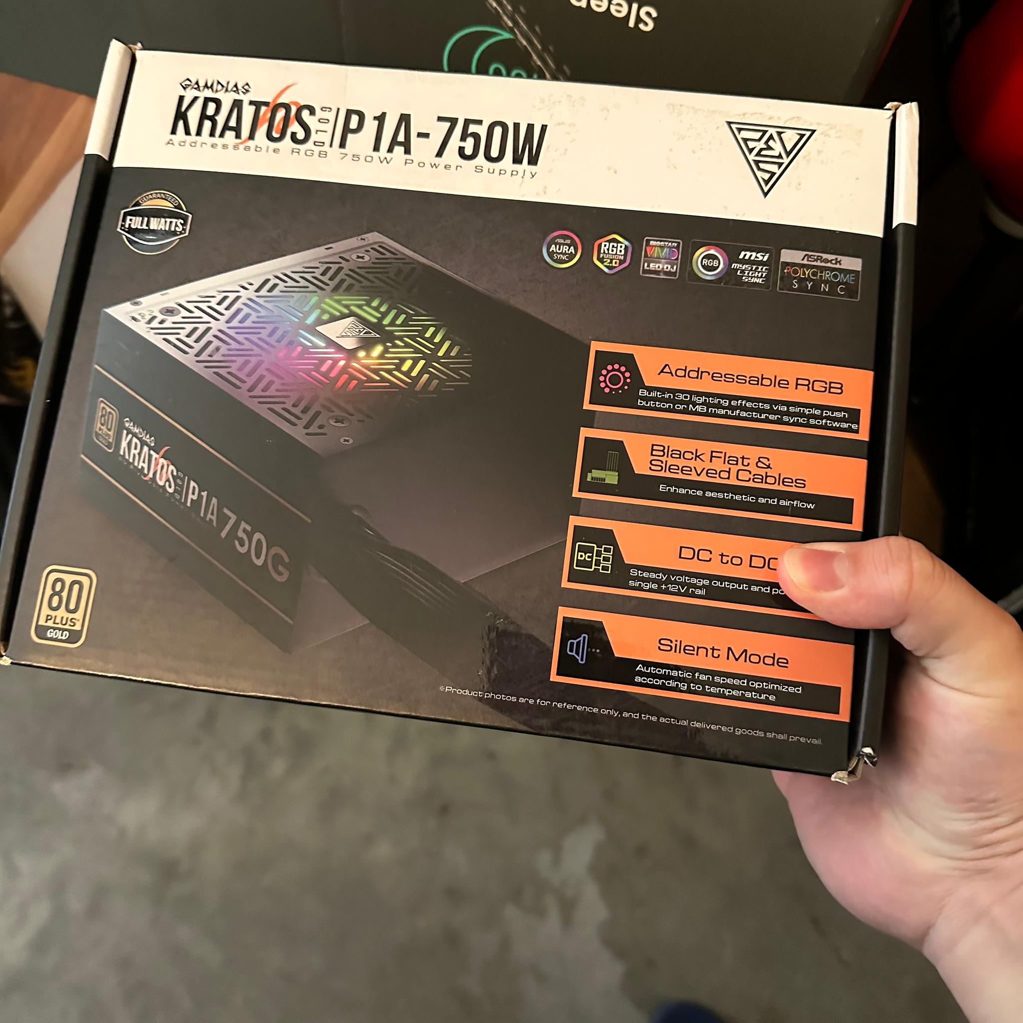 Gamdias Kratos P1A 750w Power Supply