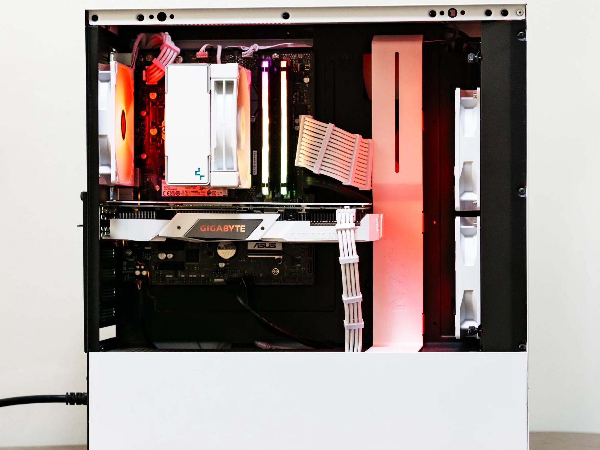 🤍ALL WHITE Gaming PC 🤍| NVIDIA RTX 2060| Intel Core i7| 32GB DDR4| 1TB M.2 NVMe SSD| Win 10| ARGB