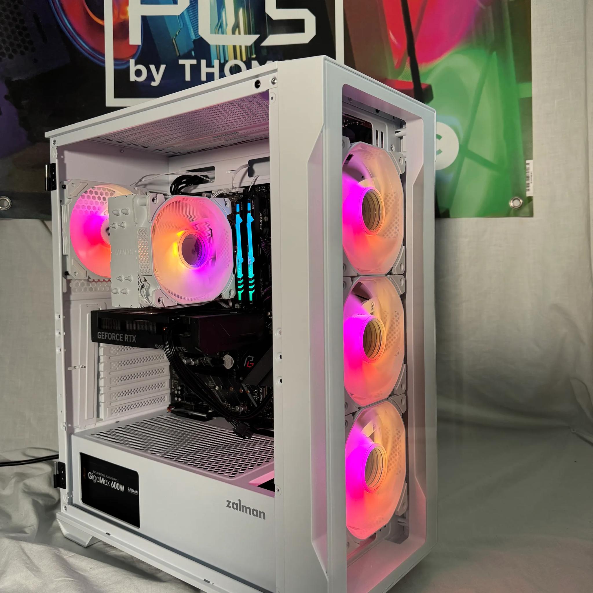 RTX 4060ti Ryzen 5700g Mid Range Performance PC