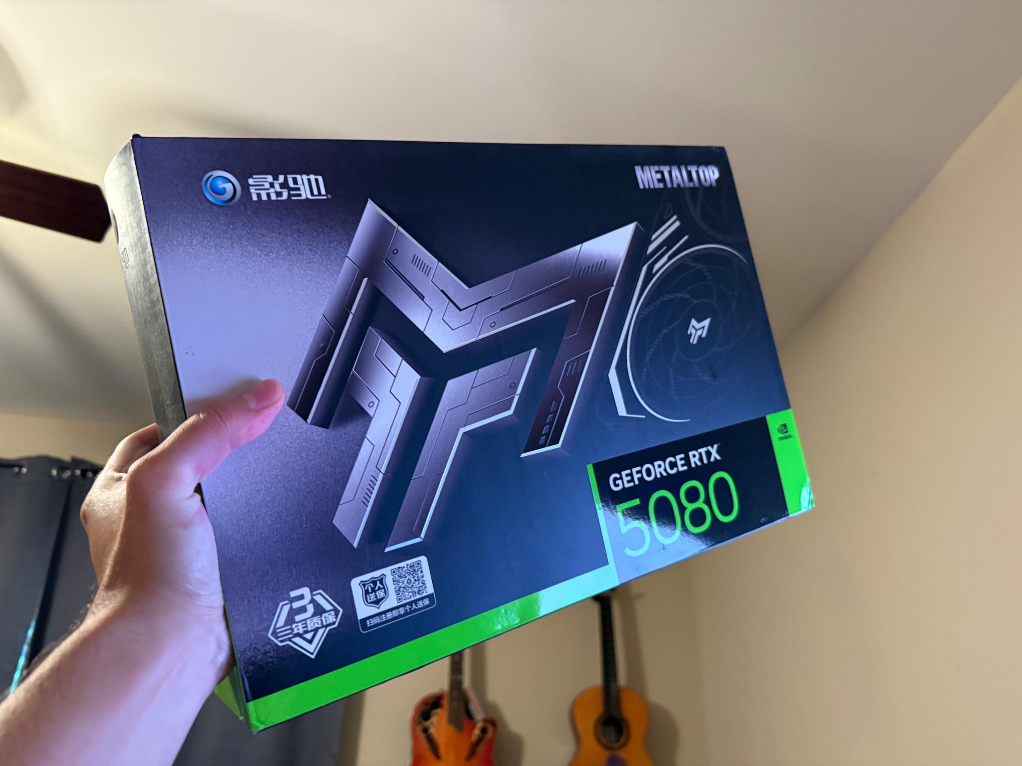 Galax RTX 5080 Black Metal Master, 16GB BNIB