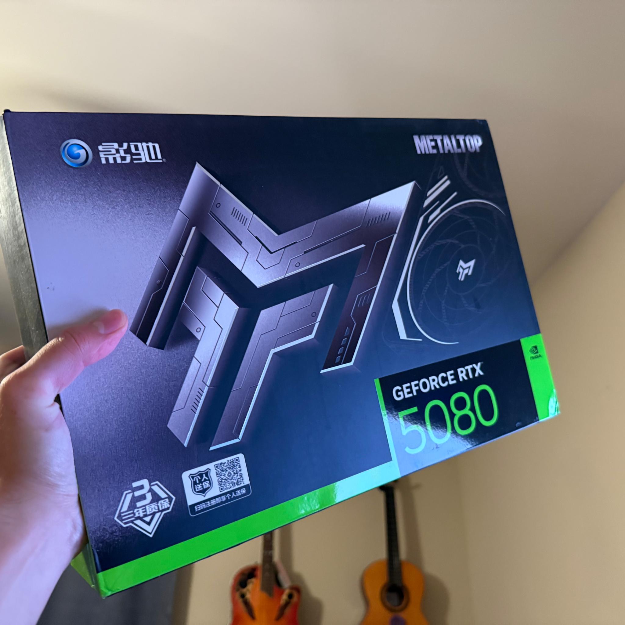 Galax RTX 5080 Black Metal Master, 16GB BNIB