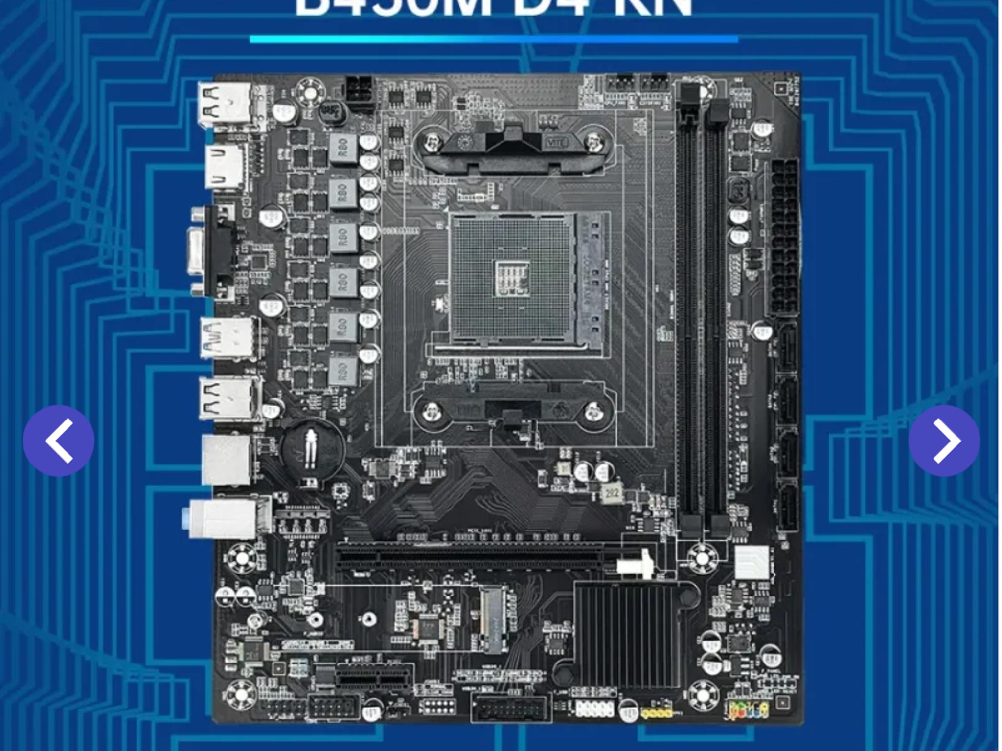 B450 motherboard + Ryzen 5 2600