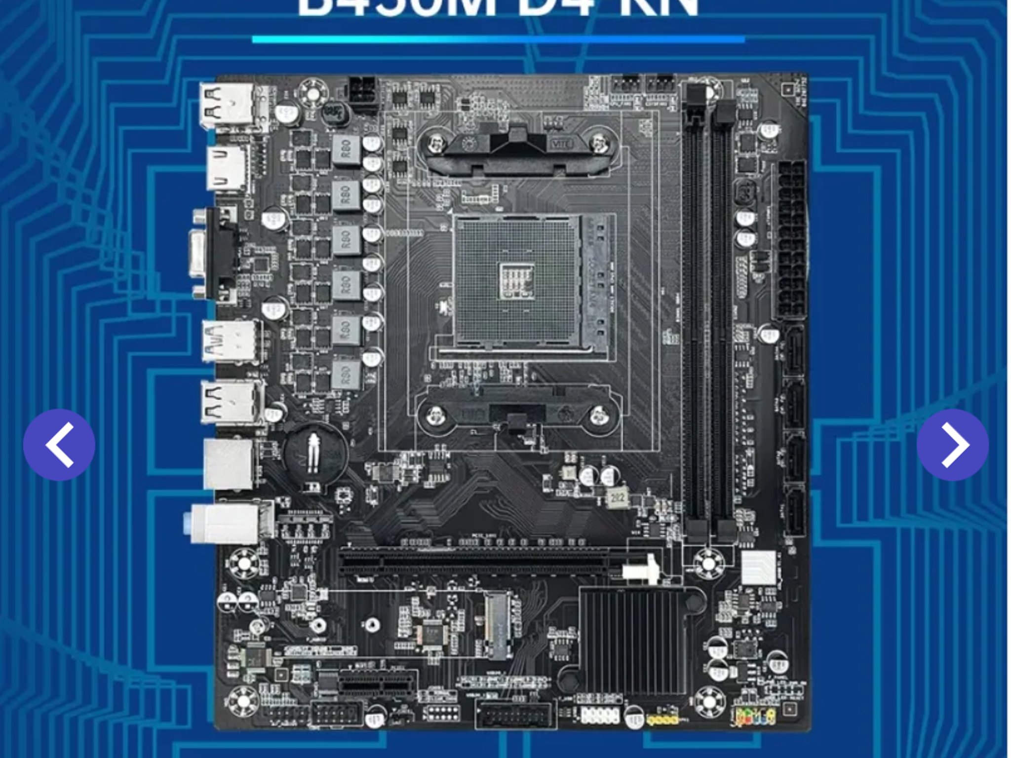 B450 motherboard + Ryzen 5 2600