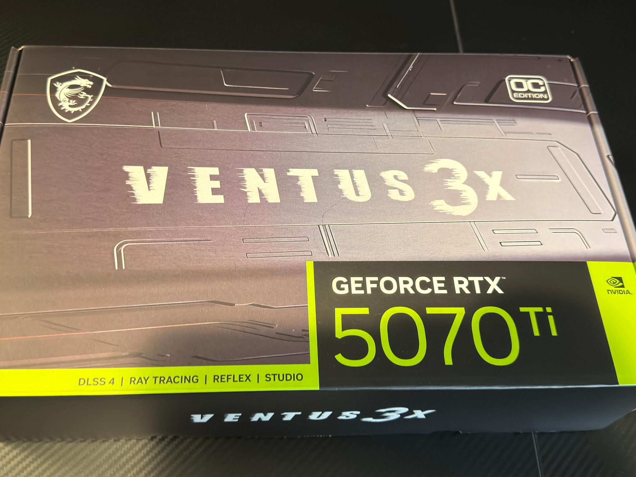 RTX 5070 TI Ventus 3x