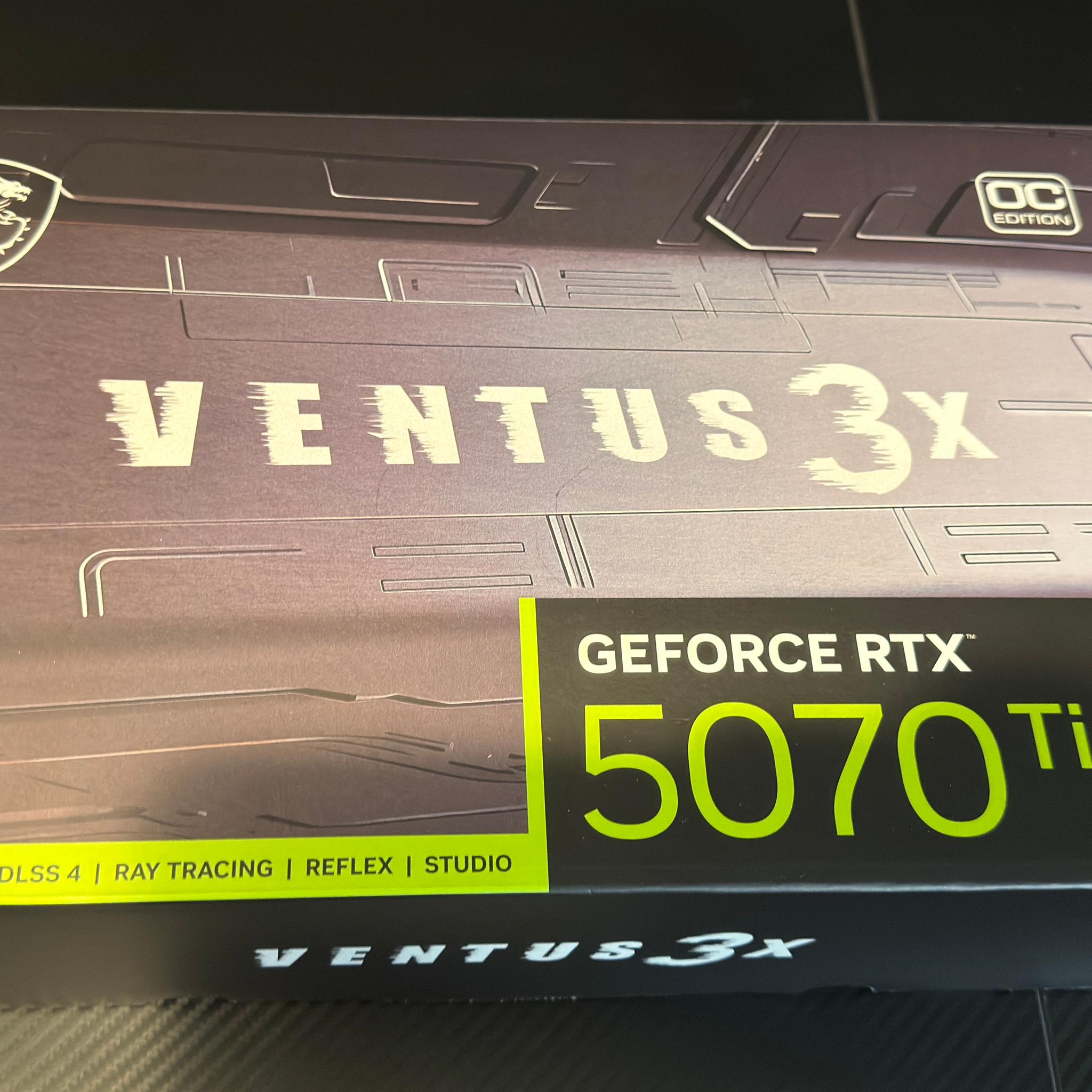 RTX 5070 TI Ventus 3x