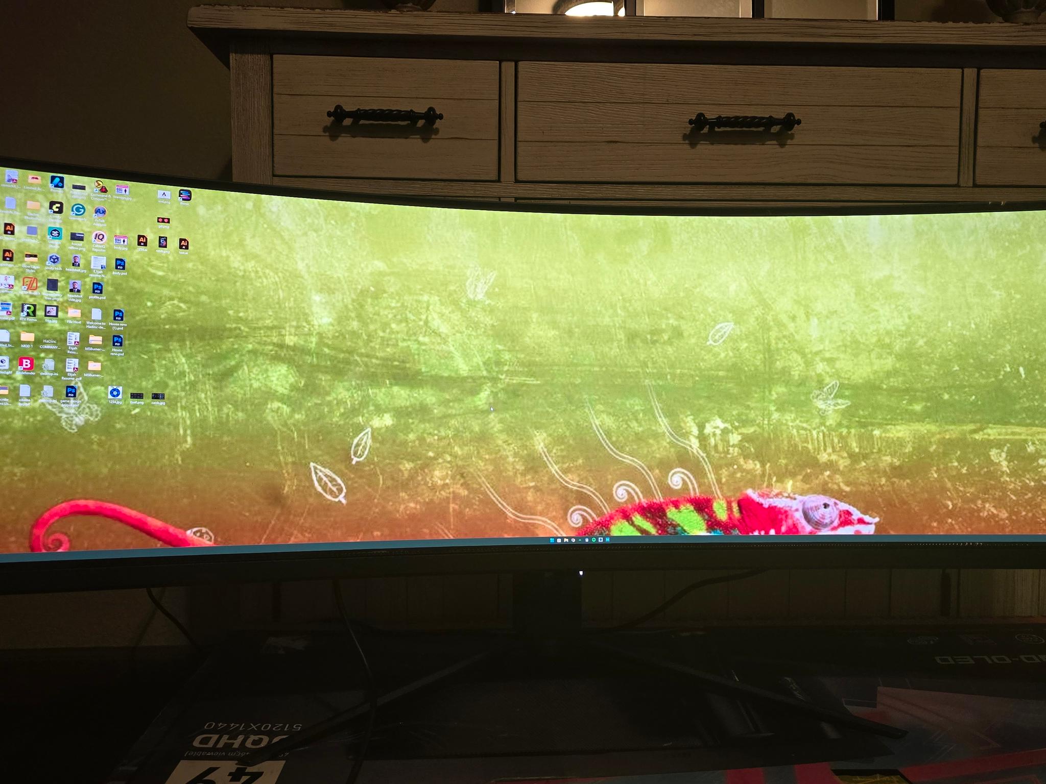 msi MPG 49" Curved OLED Gaming Monitor 144Hz 0.03ms Gaming Monitor FreeSync Premium Pro