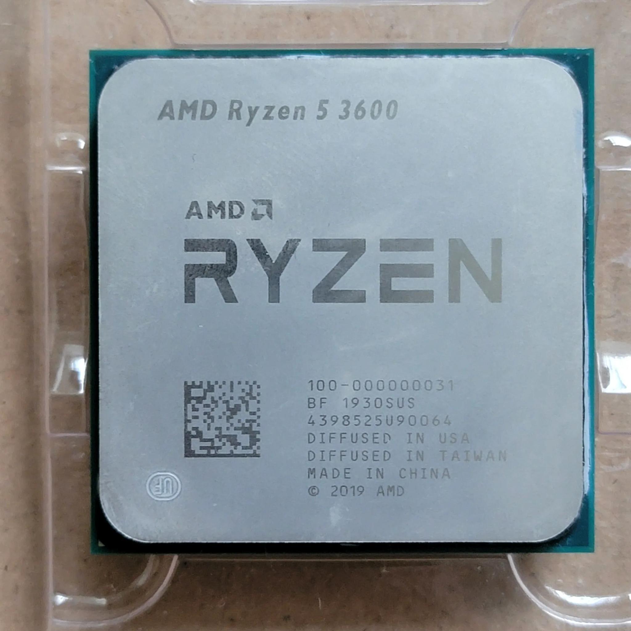 AMD Ryzen 5 3600 3.60GHz Socket AM4 6-Core 12-Thread CPU - USED