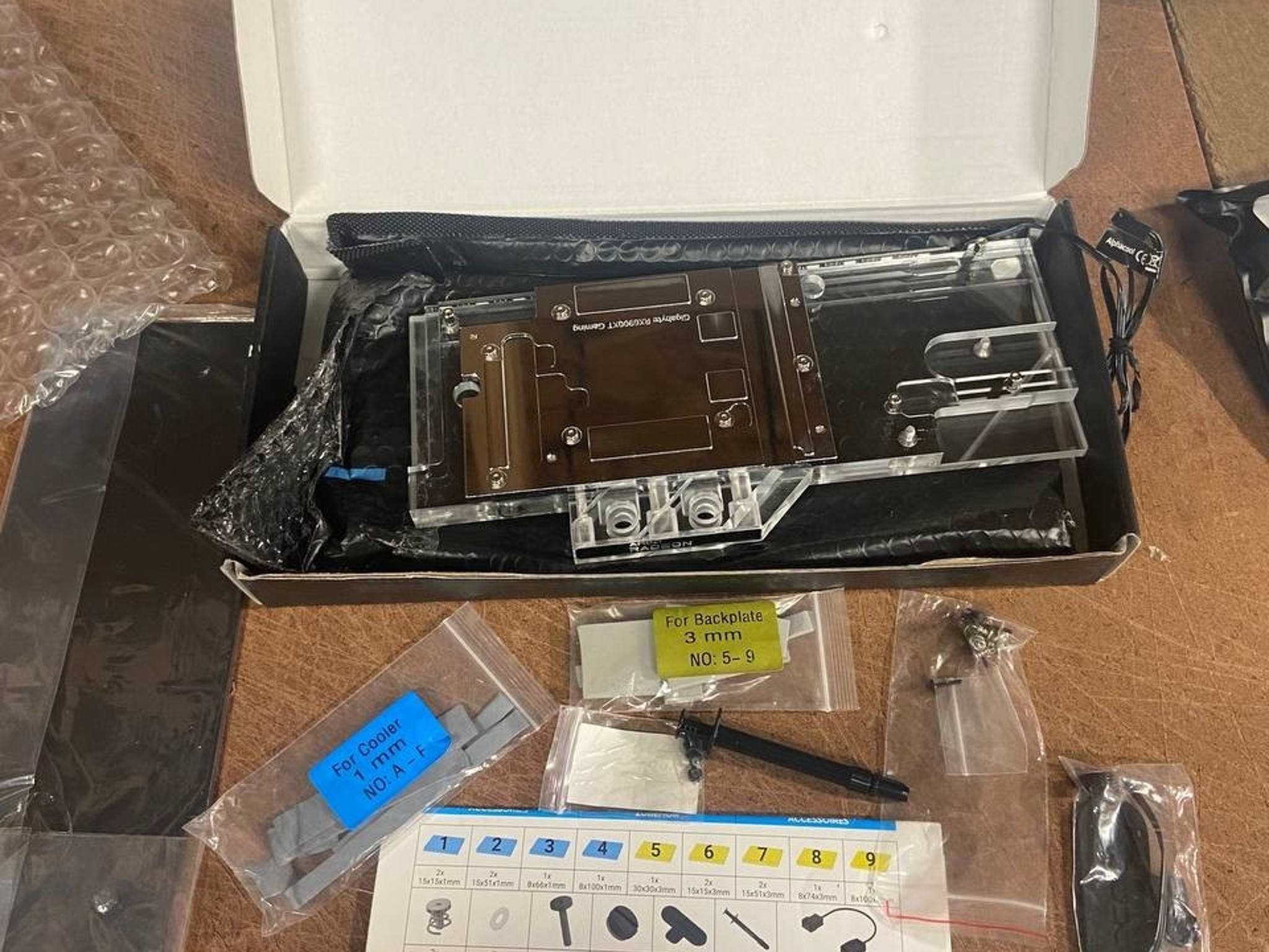 Alphacool Eisblock Aurora Acryl GPX-A Radeon RX 6800XT/6900XT Gaming OC with Bac