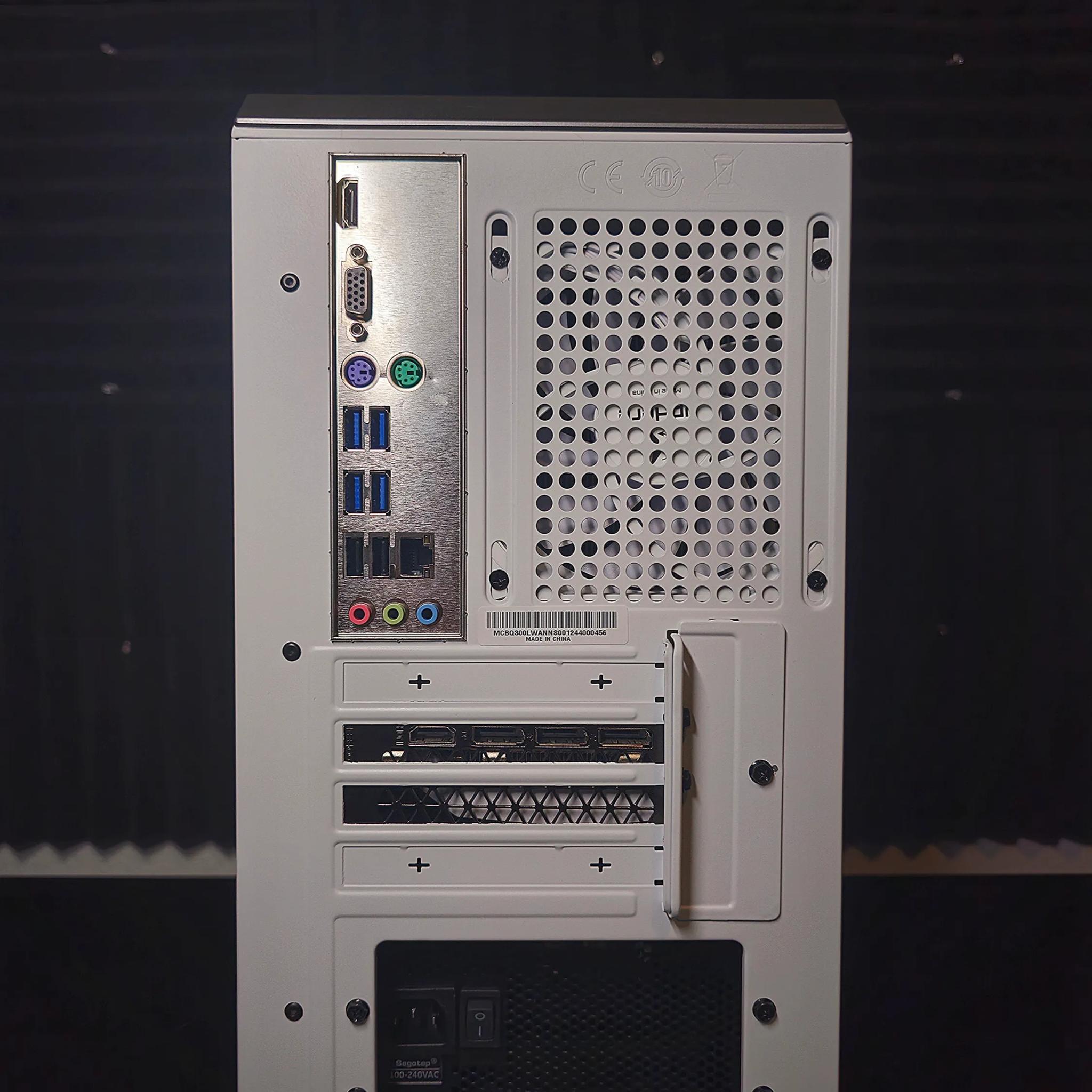 Icey / RTX 3060 12GB / Ryzen 5 8400f / 16GB DDR5 / 1TB SSD / MSI ZOTAC WHITE GAMING PC AM5