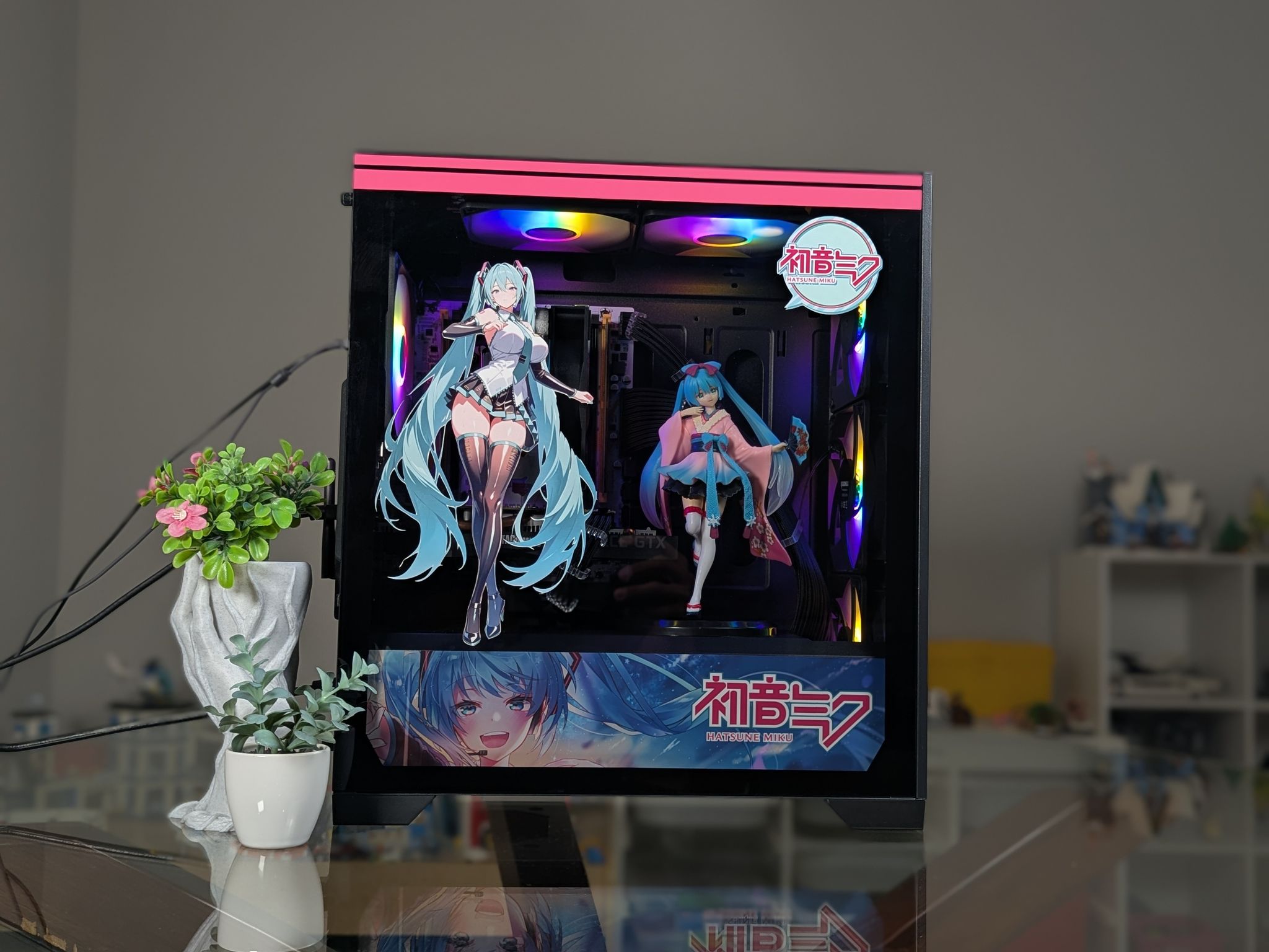 The Hatsune Miku | Intel 14-Core CPU + Nvidia GTX 1660 Super GPU | 16GB RAM | 1080p Gaming PC
