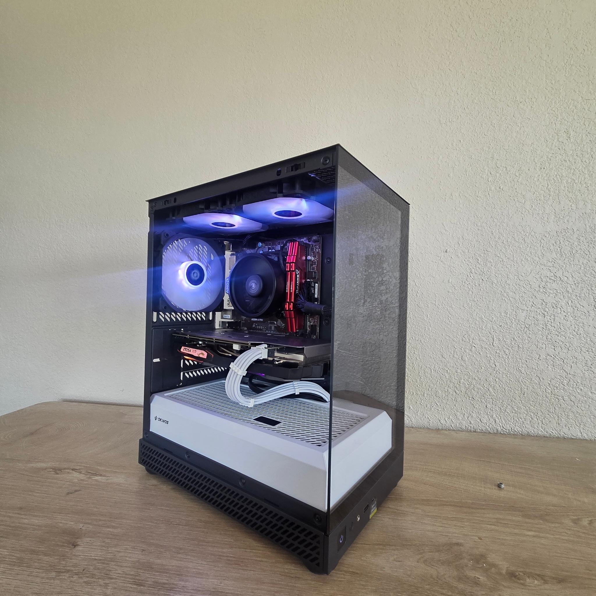 🌑 SHADOW CORE — Ryzen 7 2700X + GTX 1660 Super Gaming PC
