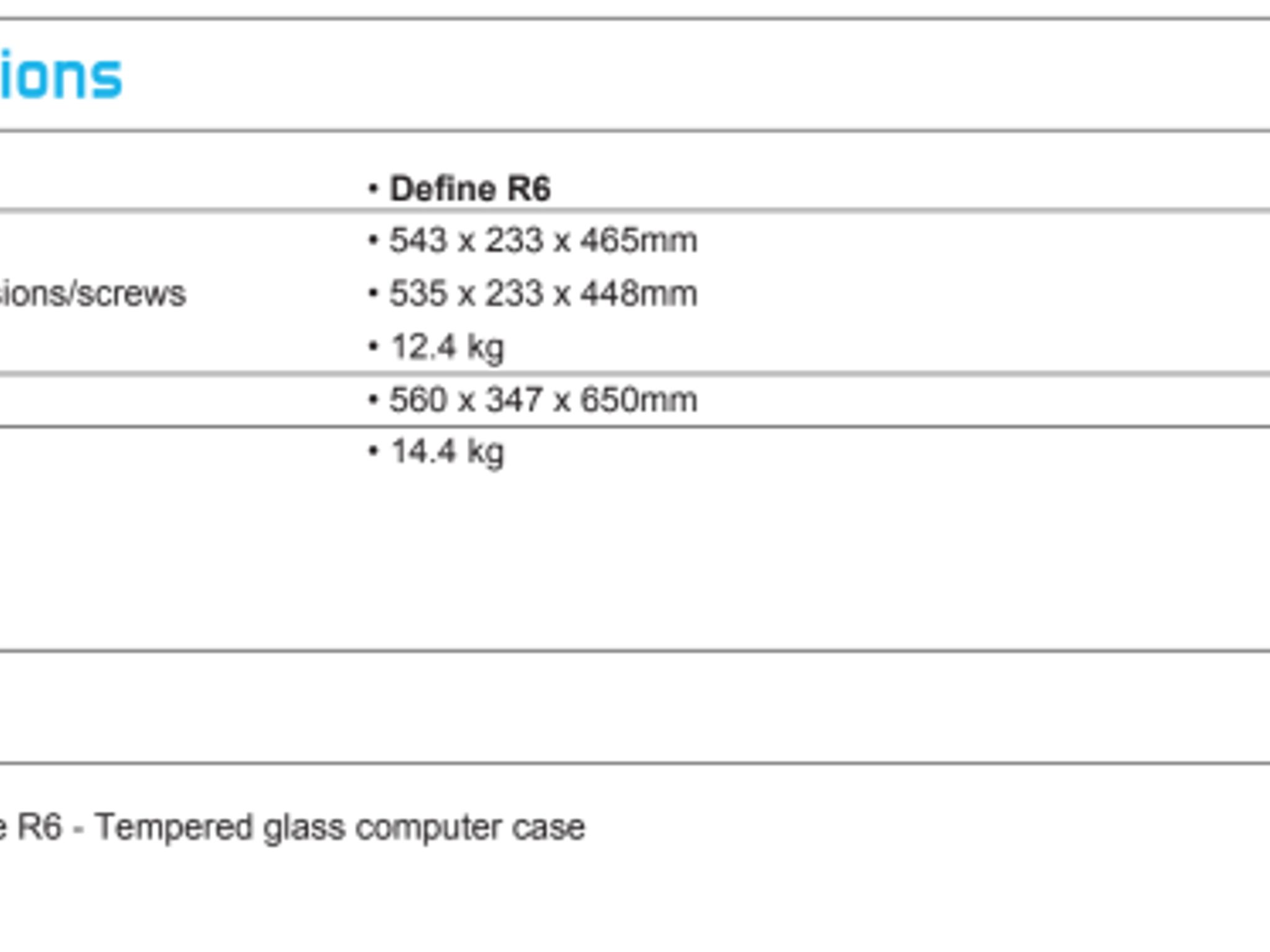 Fractal Design Define R6 - Mid Tower Computer Case - Gunmetal Grey, Tempered Glass