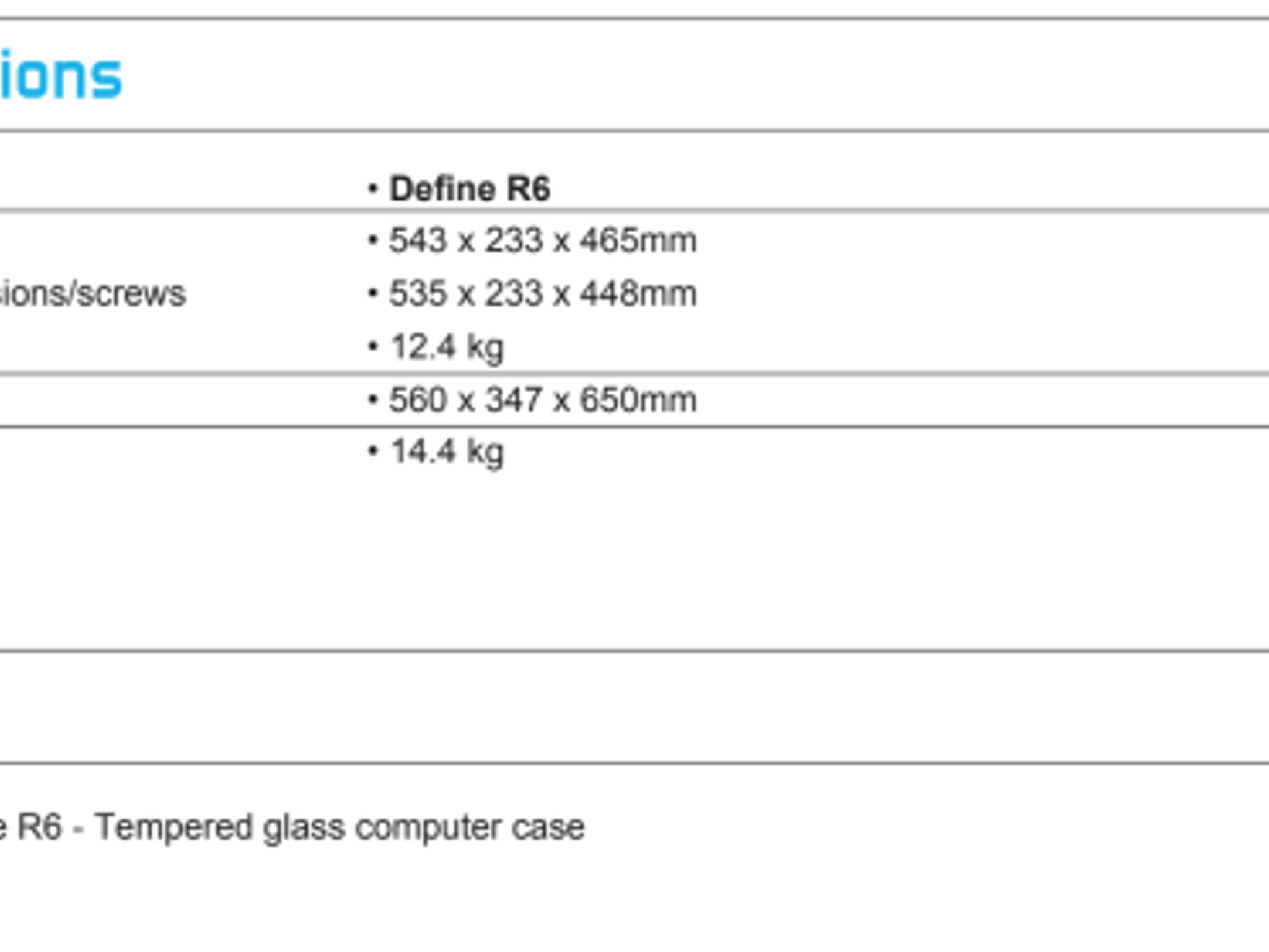 Fractal Design Define R6 - Mid Tower Computer Case - Gunmetal Grey, Tempered Glass