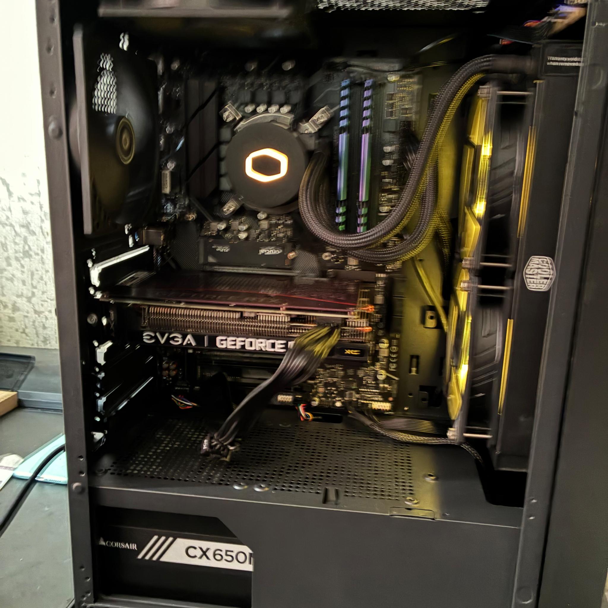 OBO Gaming PC RTX3060- intel i5- liquid cooling