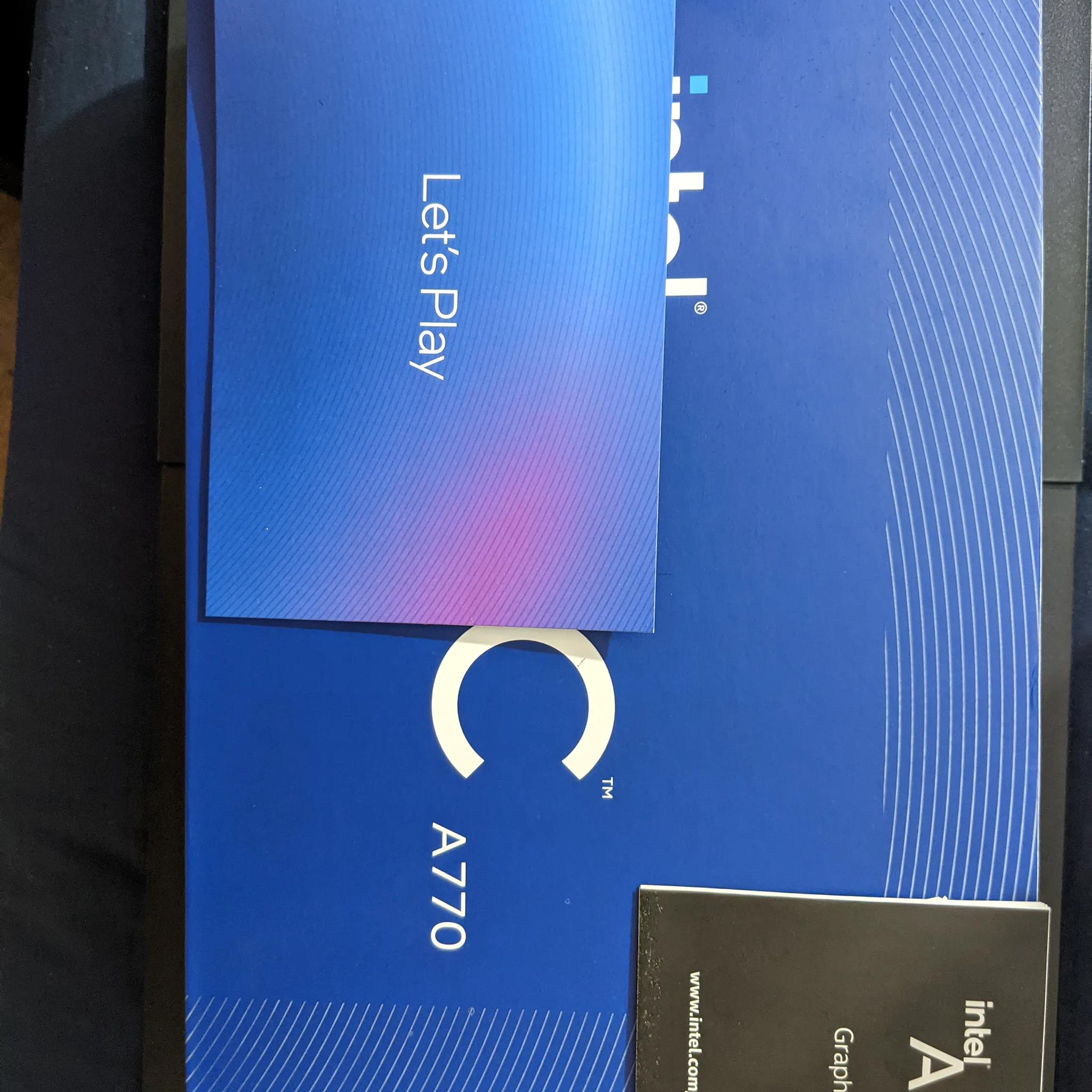 Intel arc A770 Limited Edition 16gb