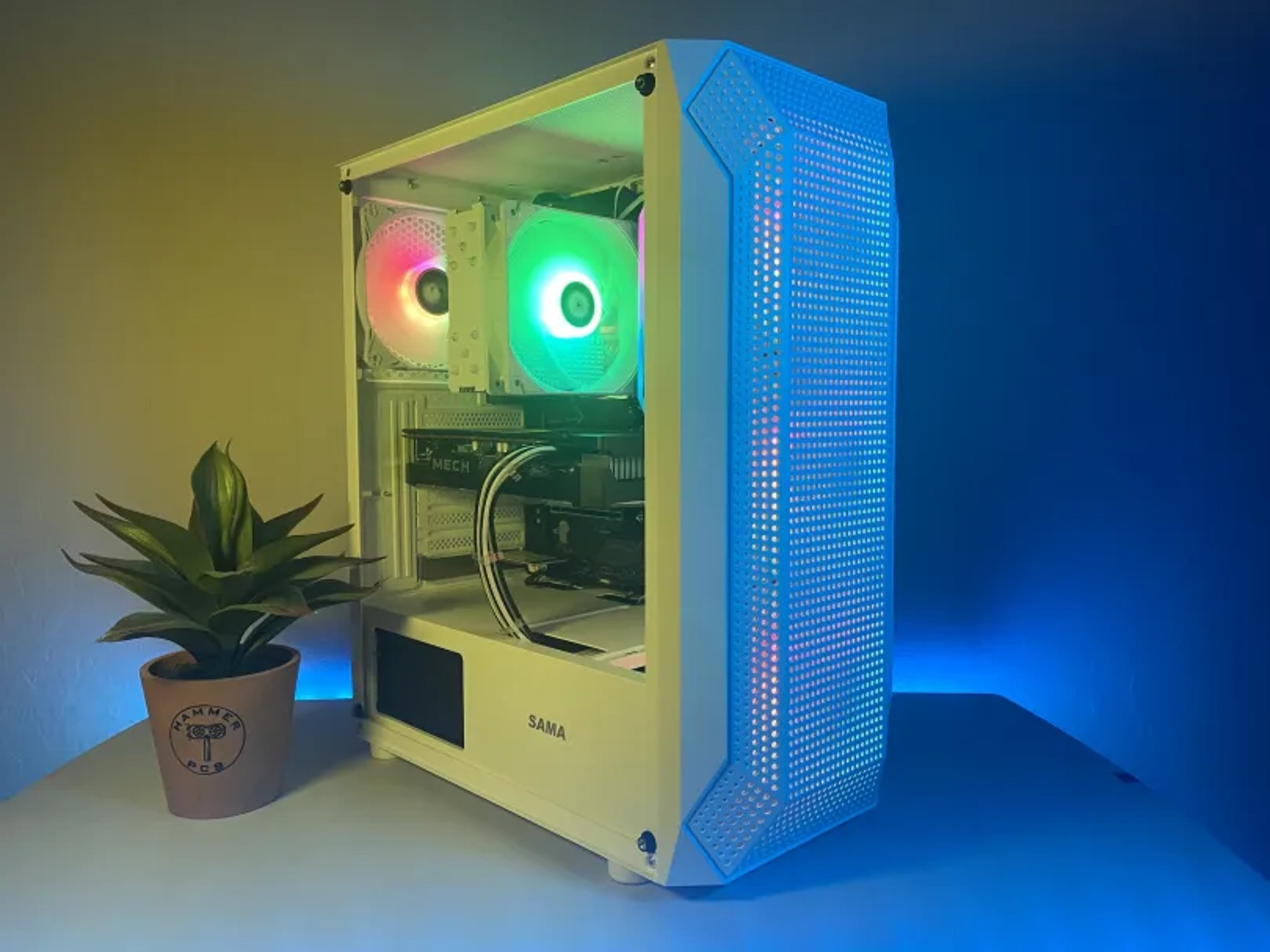 ⚡Custom Built FAST RGB Gaming PC ⚡| Ryzen 5, RX 6600 XT | Fortnite, CoD, Cyberpunk, R6, and more!