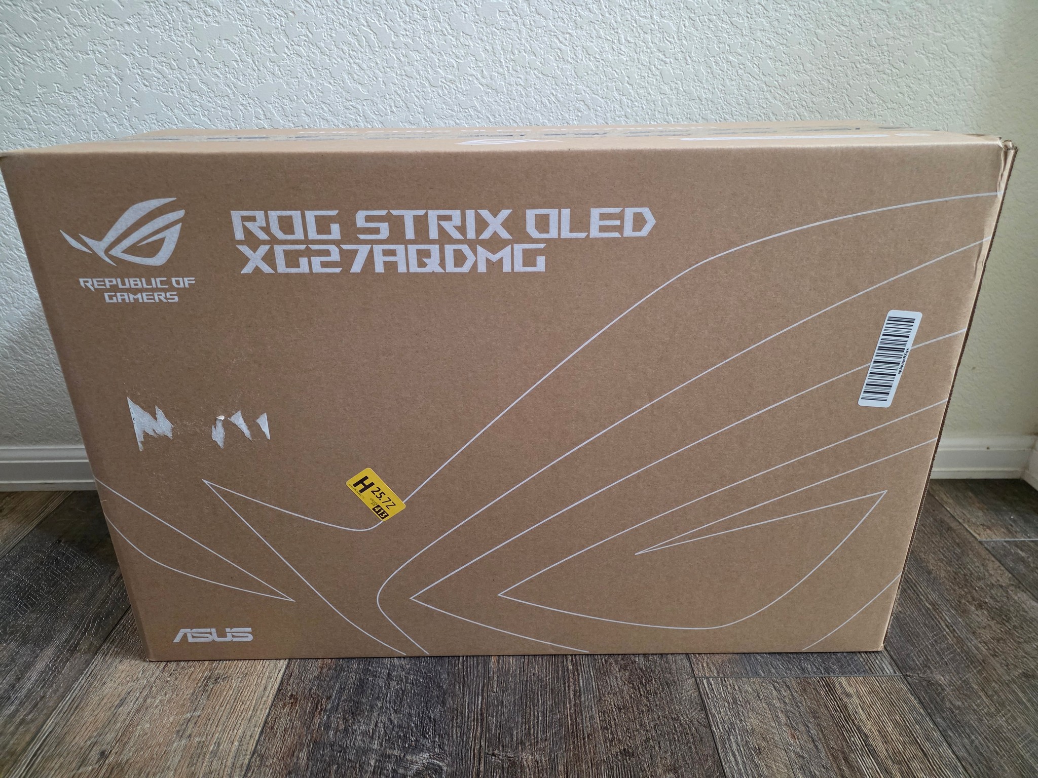 ASUS 27” 1440P OLED Gaming Monitor (XG27AQDMG) - QHD Glossy OLED 240Hz 0.03ms