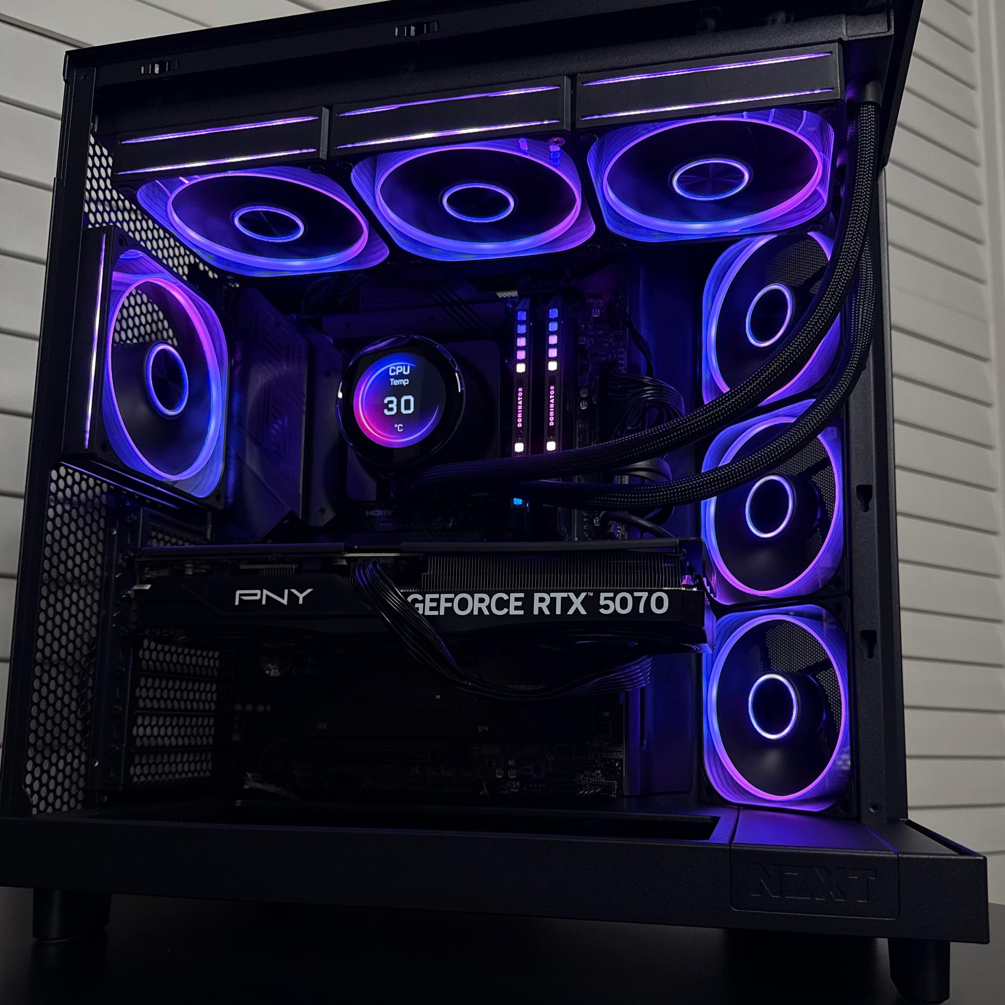 ✨💜 AORURA | RTX 5070 + i9-14900KF | 32GB RAM | 2TB Gen4 NVMe — Ultra High-End Gaming PC