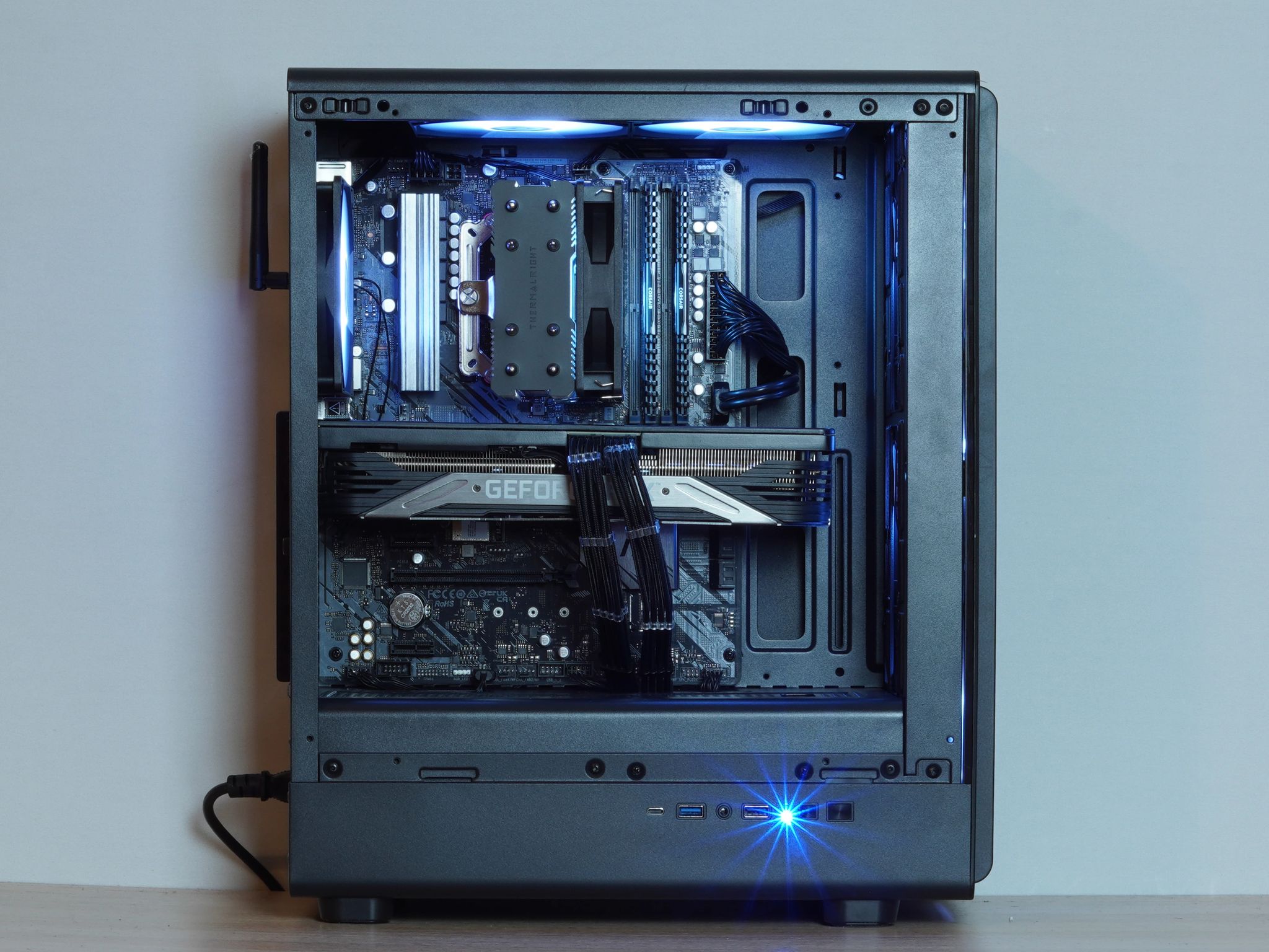 💀Skull💀RTX 3070, Ryzen 5 5500, 16GB DDR4 RAM, 1TB SSD w/ Wifi |1080p Gaming PC|