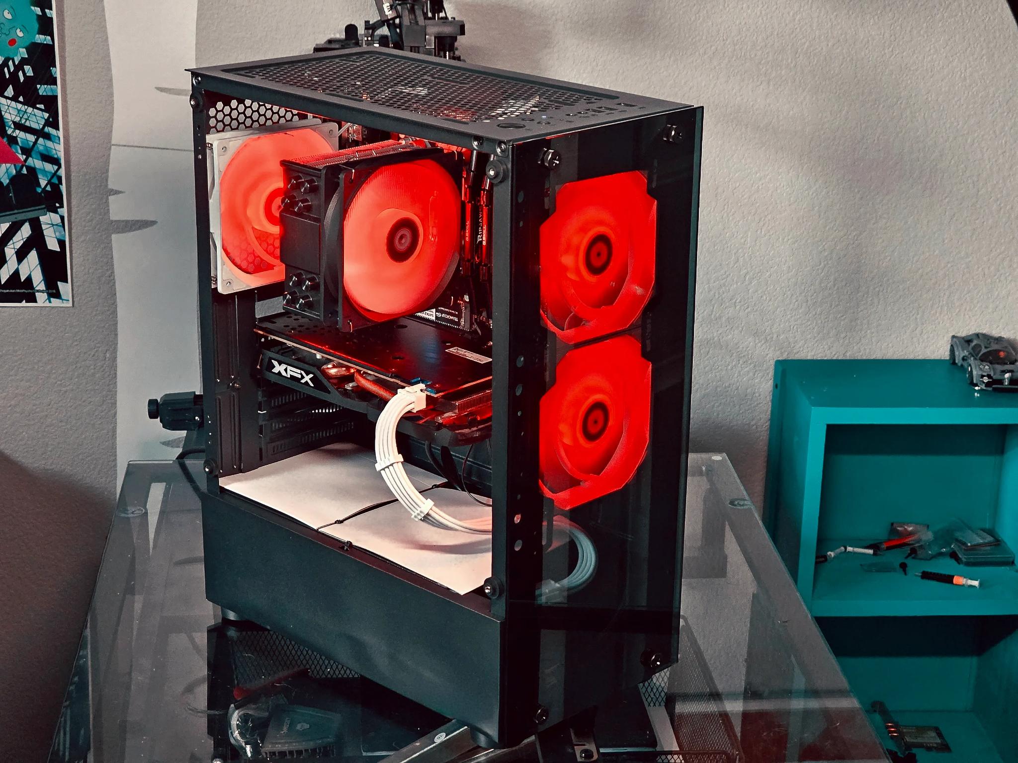 Ryzen 3 3200G/ RX 580 Gaming PC Computer