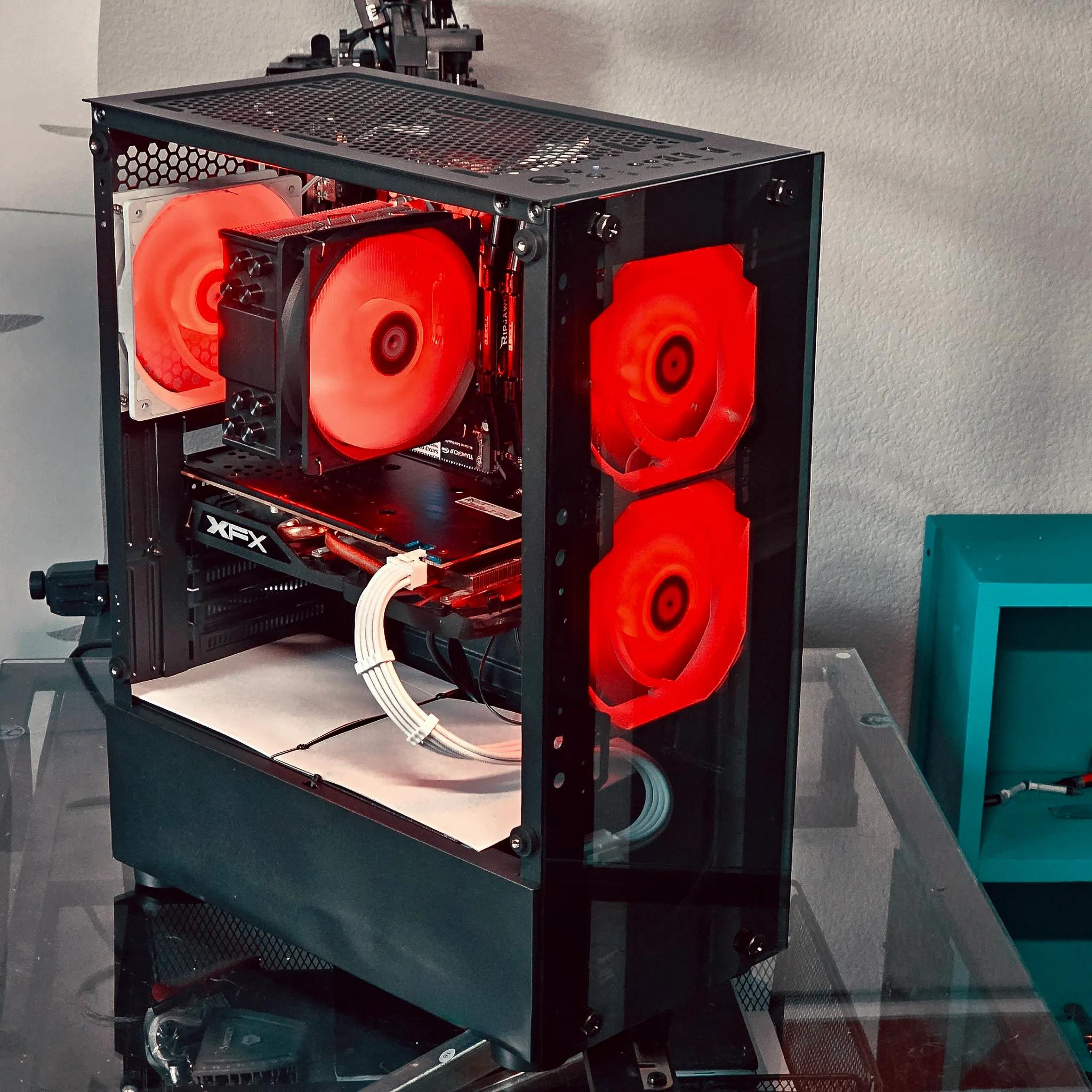 Ryzen 3 3200G/ RX 580 Gaming PC Computer