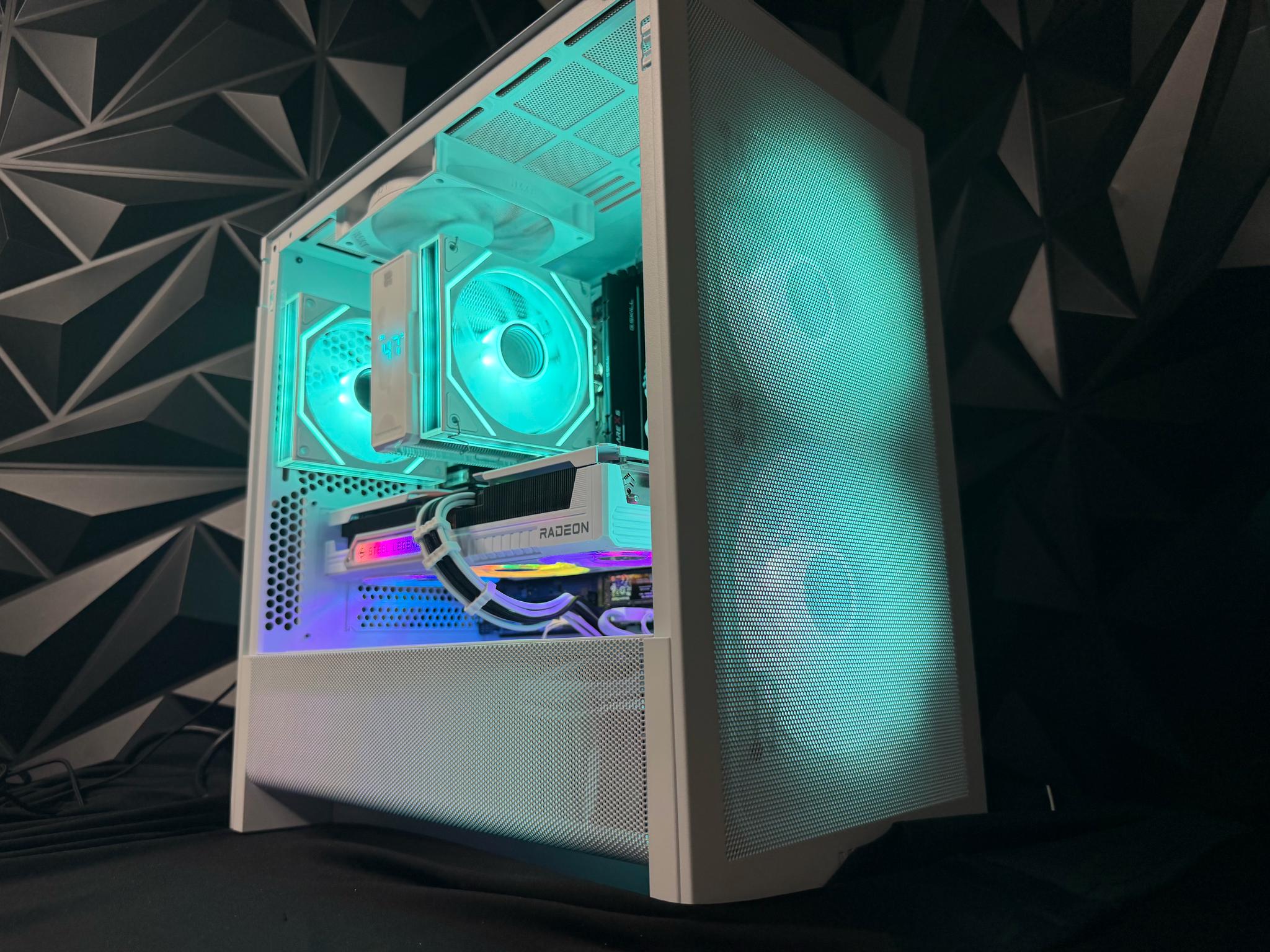 ⚪⚫⚡ MID YANG BANG ⚡⚫⚪ Ryzen 5 9600X| RX 9060XT| 16 GB DDR5| 1.25 TB NVMe| 650W PSU