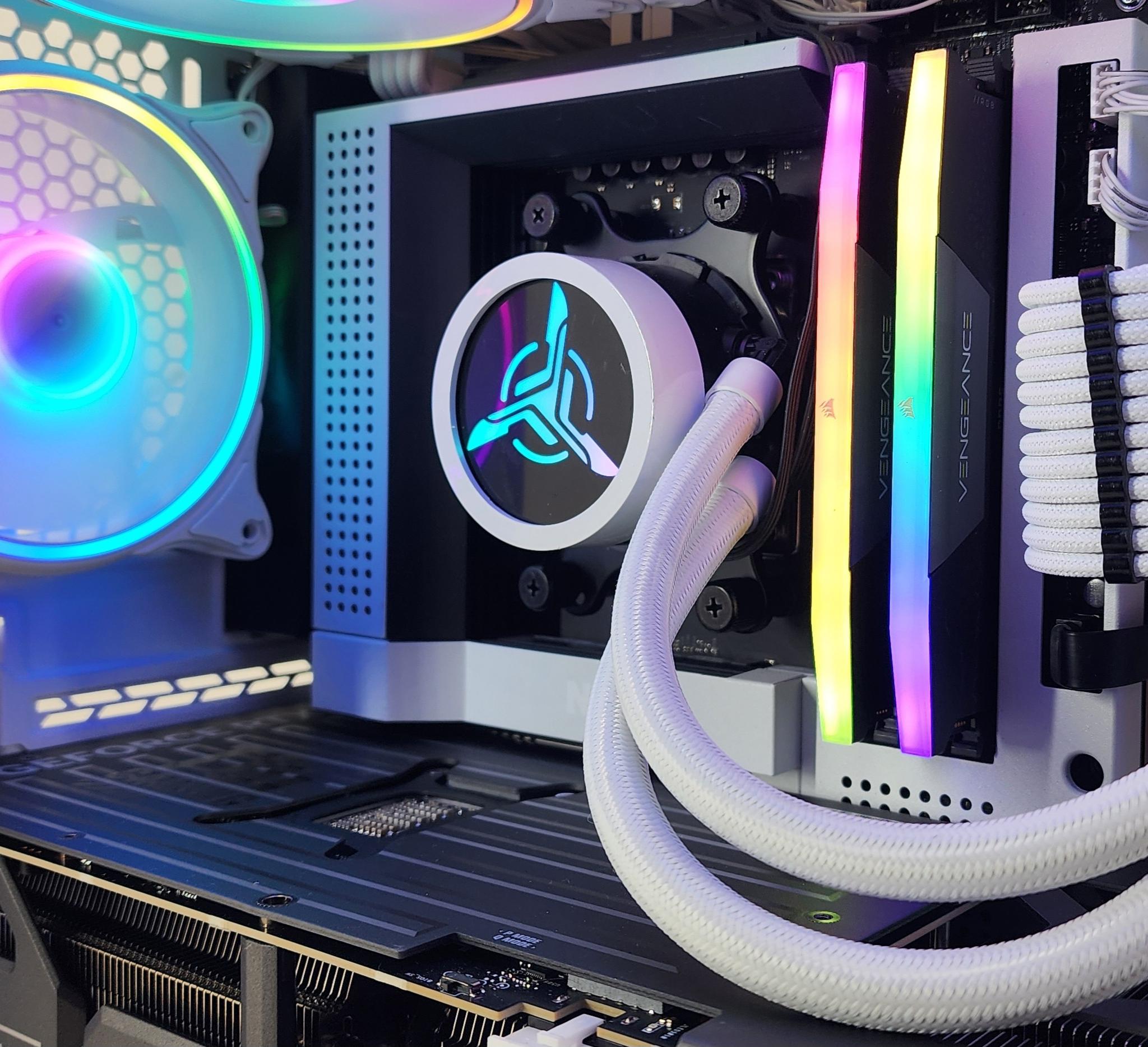Gaming PC Ryzen 7 7800X3D 48GB RAM 1TB SSD RTX 5070 12GB Win11 Computer