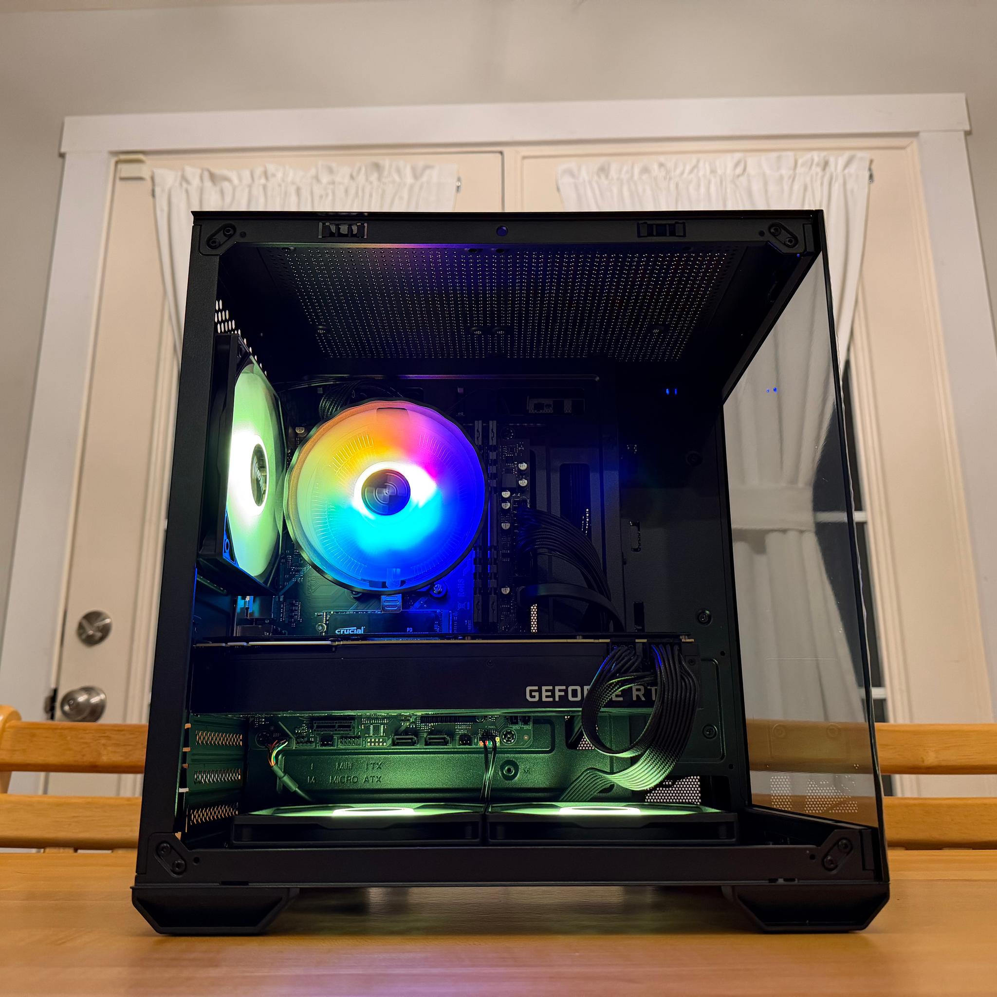 🐈💨❄️| RTX 2080 8gb, Ryzen 5 2600, 16gb Ram, 1tb SSD, WiFi Equipped ARGB Gaming PC