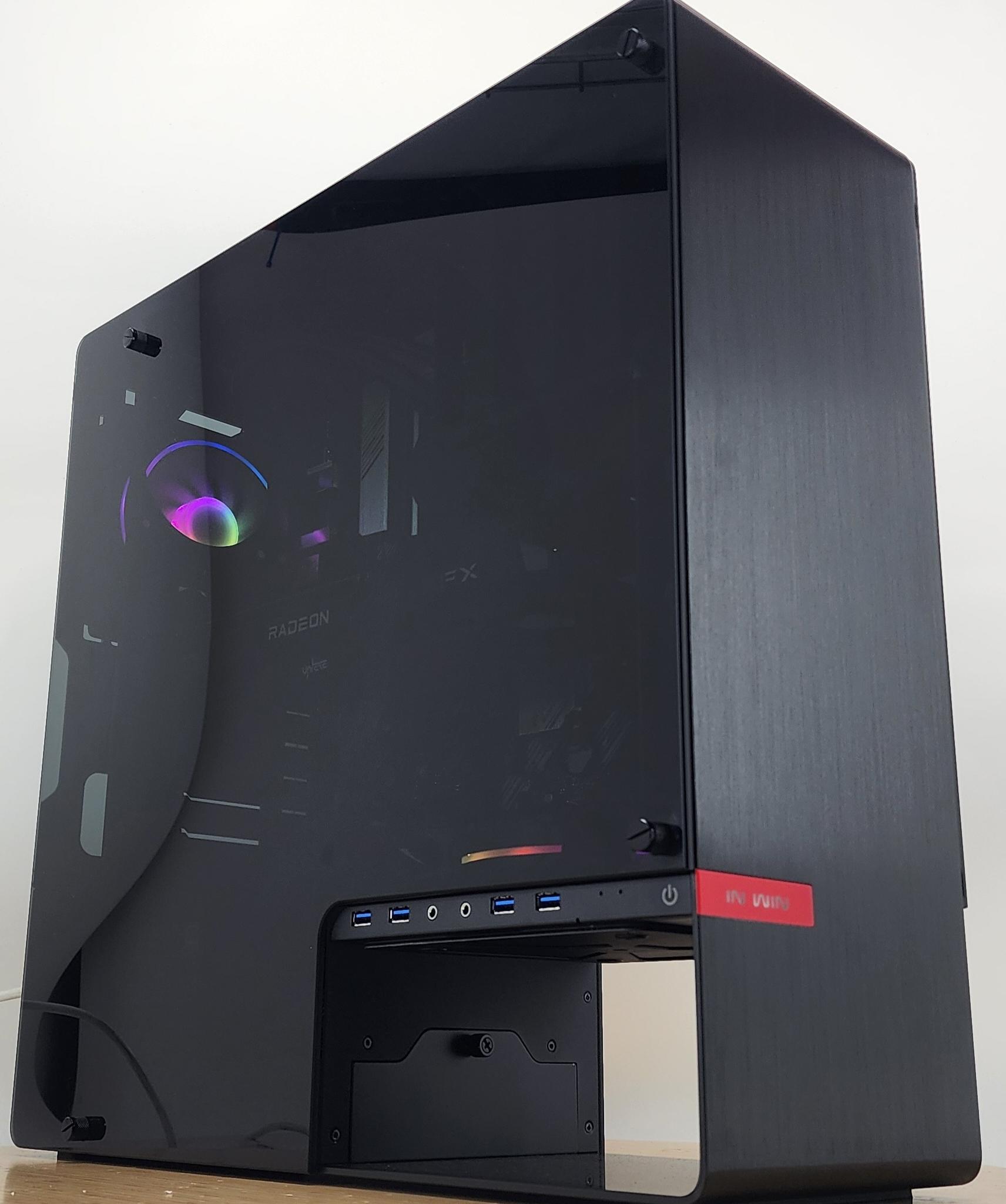 Gaming PC Ryzen 7 5700X 16GB RAM 500GB SSD RX 6700 10GB Windows 11 Computer