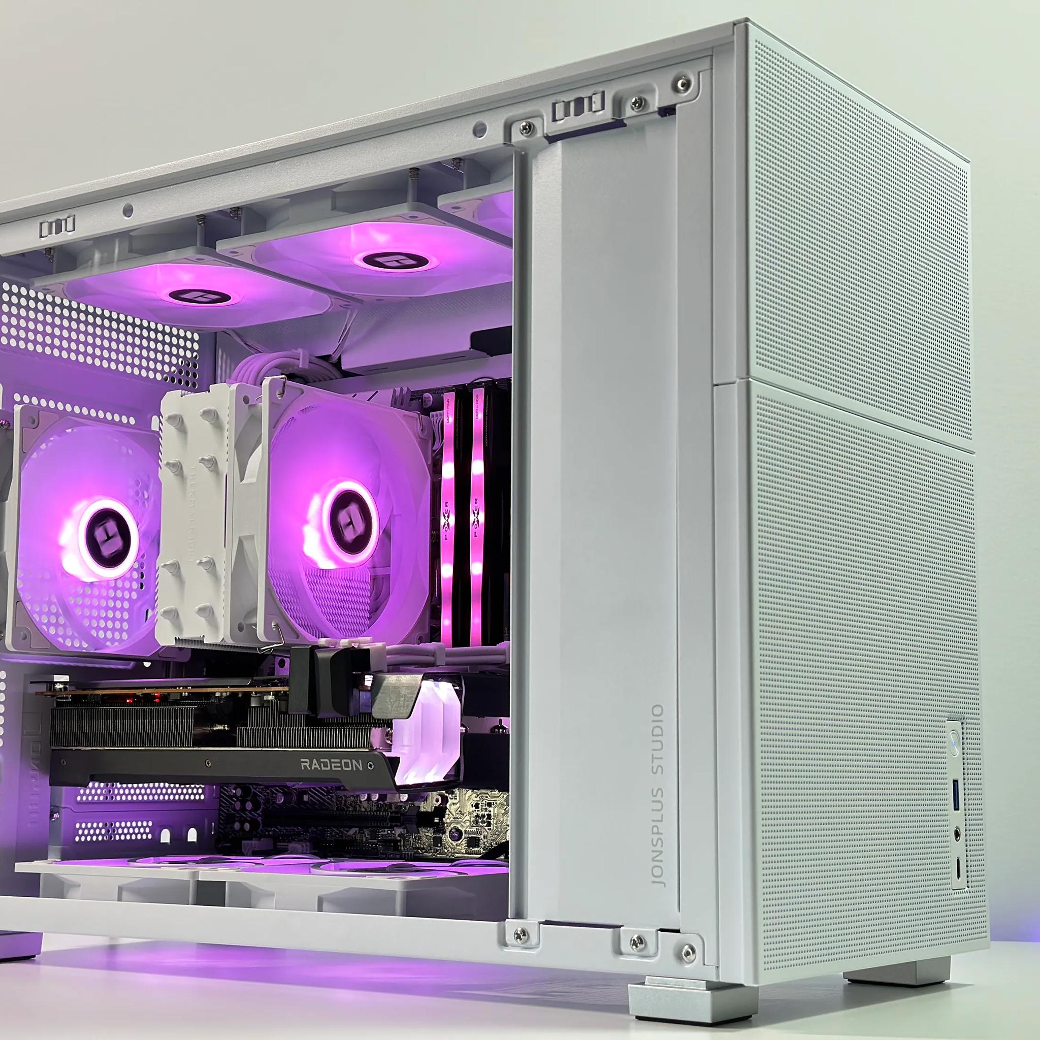 💚🦖Gaming PC🦖RX 6600 XT 8GB 🦖Intel i5 10400F 6-core🦖16GB DDR4🦖1TB  NVME