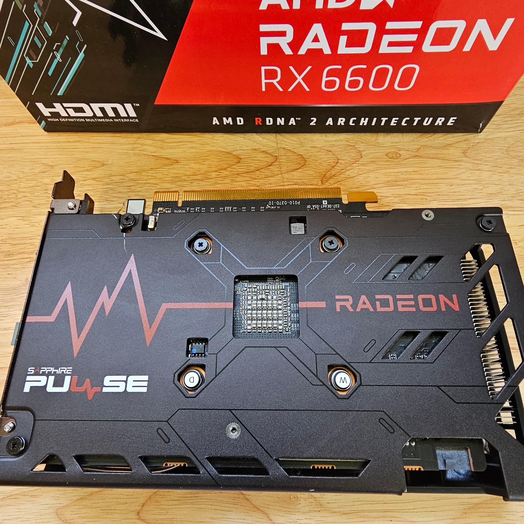 SAPPHIRE PULSE LITE EDITION Radeon RX 6600