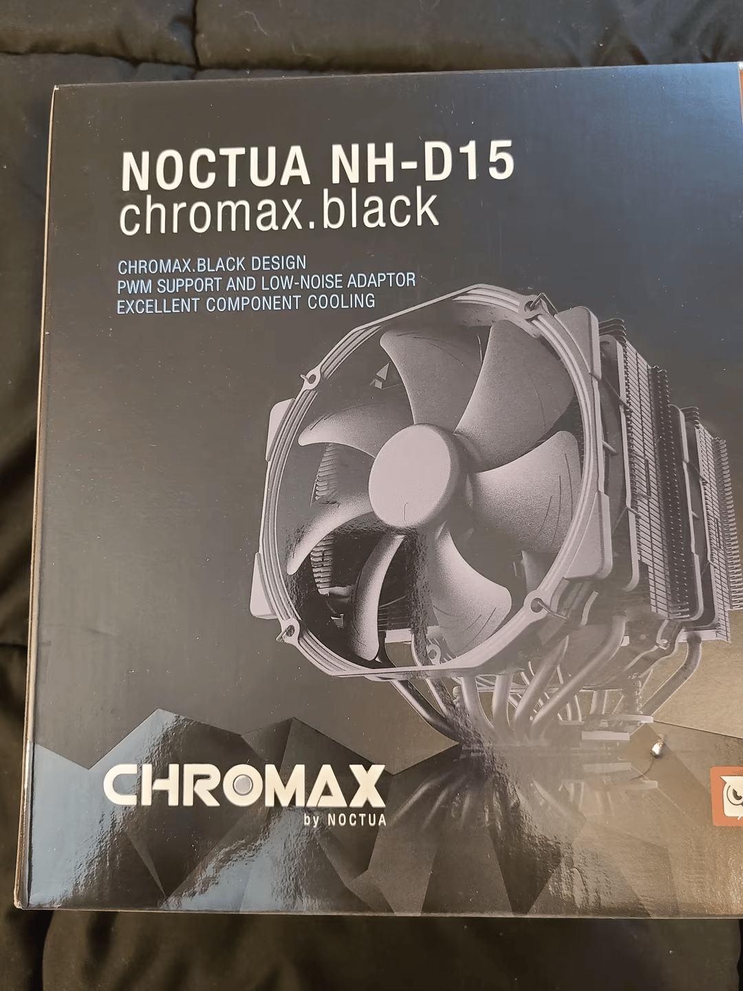 Noctua NH-D15 chromax.Black, Dual-Tower CPU Cooler (140mm, Black)